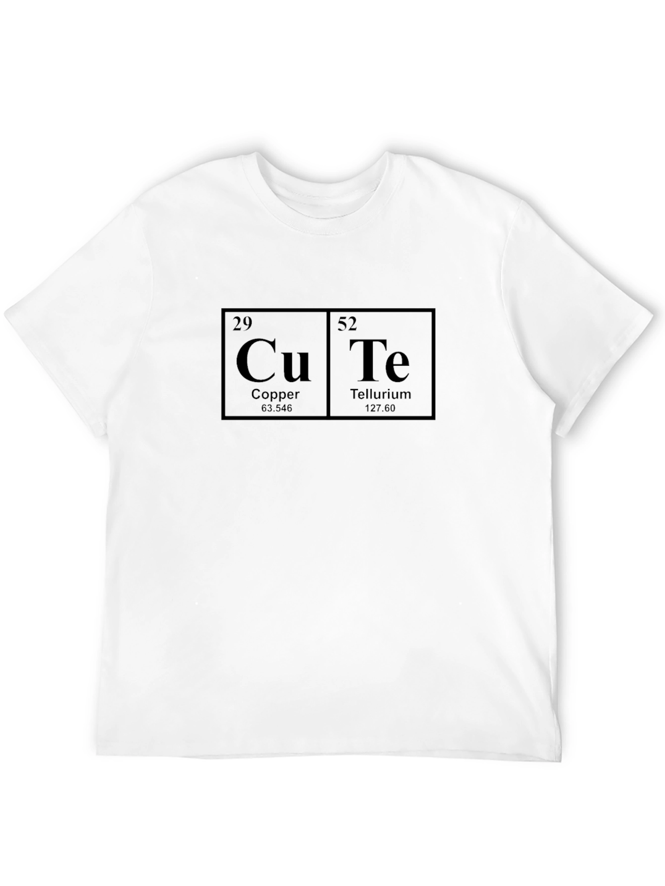 CuTe Periodic Table Element Chemistry T-Shirt