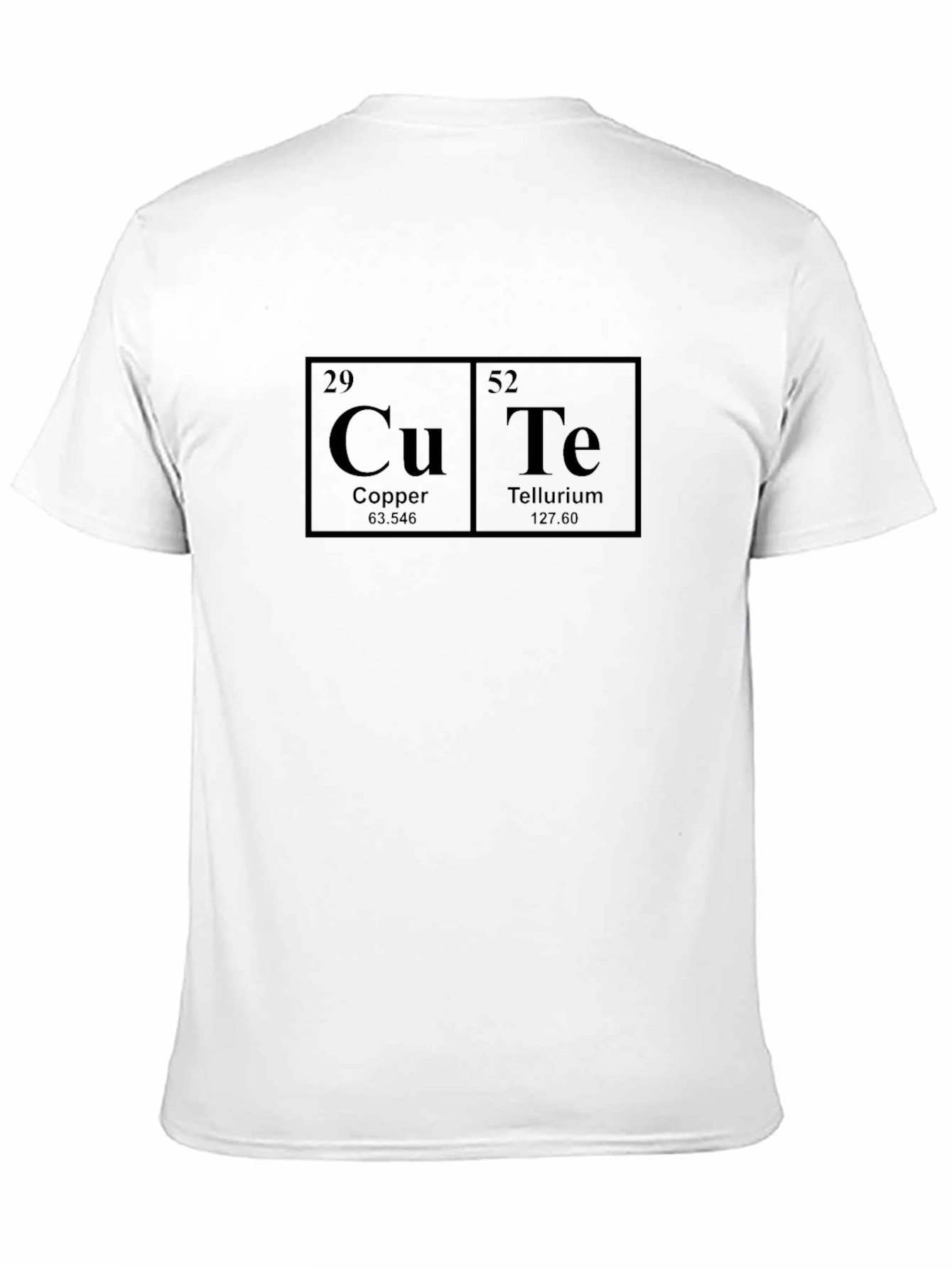 CuTe Periodic Table Element Chemistry T-Shirt