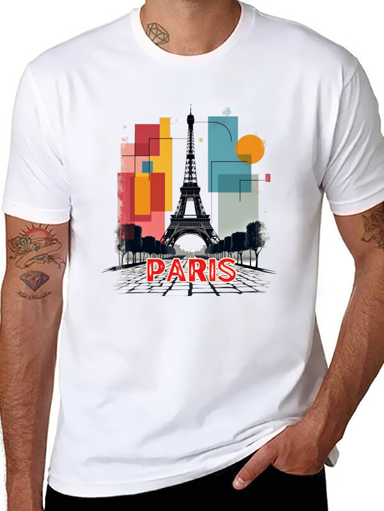 Paris Eiffel Tower Graphic T-Shirt