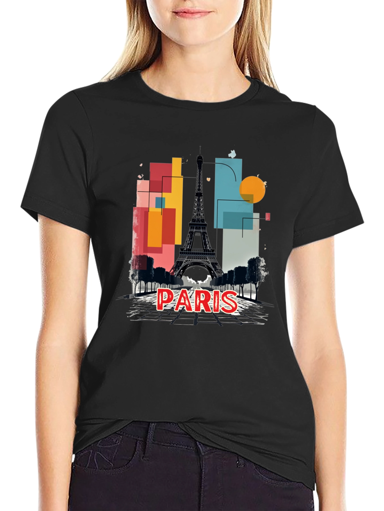 Paris Eiffel Tower Graphic T-Shirt