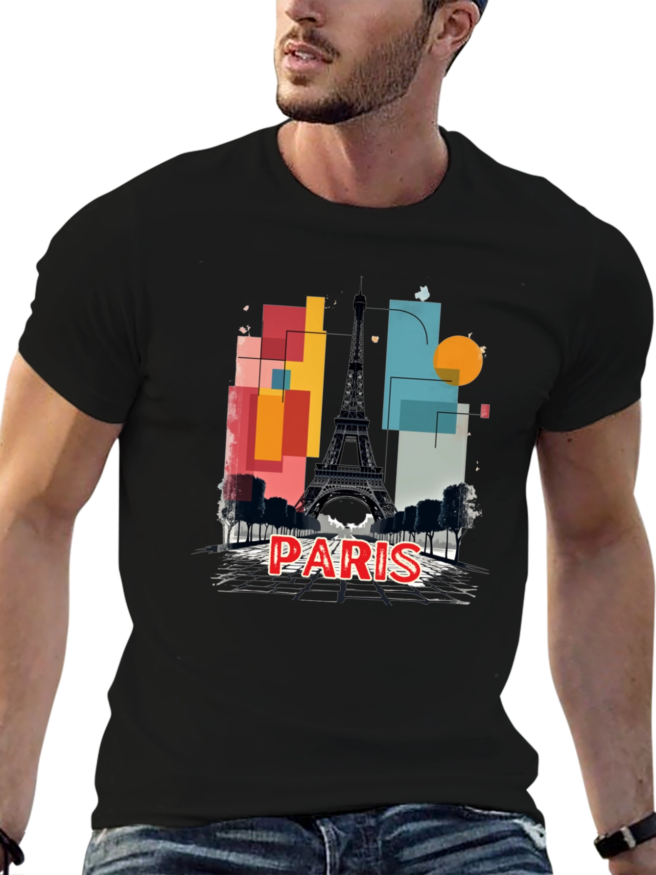 Paris Eiffel Tower Graphic T-Shirt