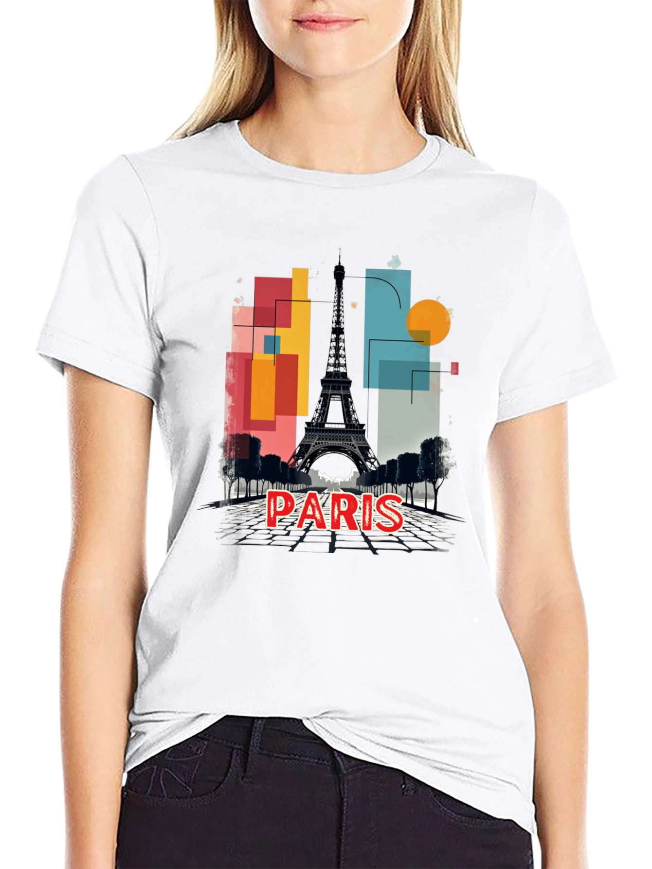 Paris Eiffel Tower Graphic T-Shirt