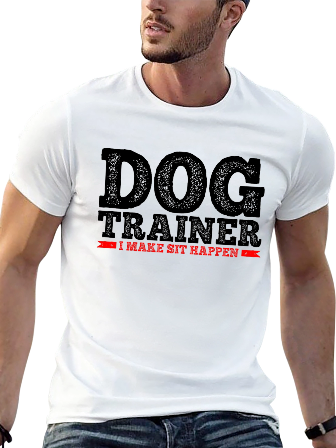 Dog Trainer T-Shirt - I Make Sit Happen