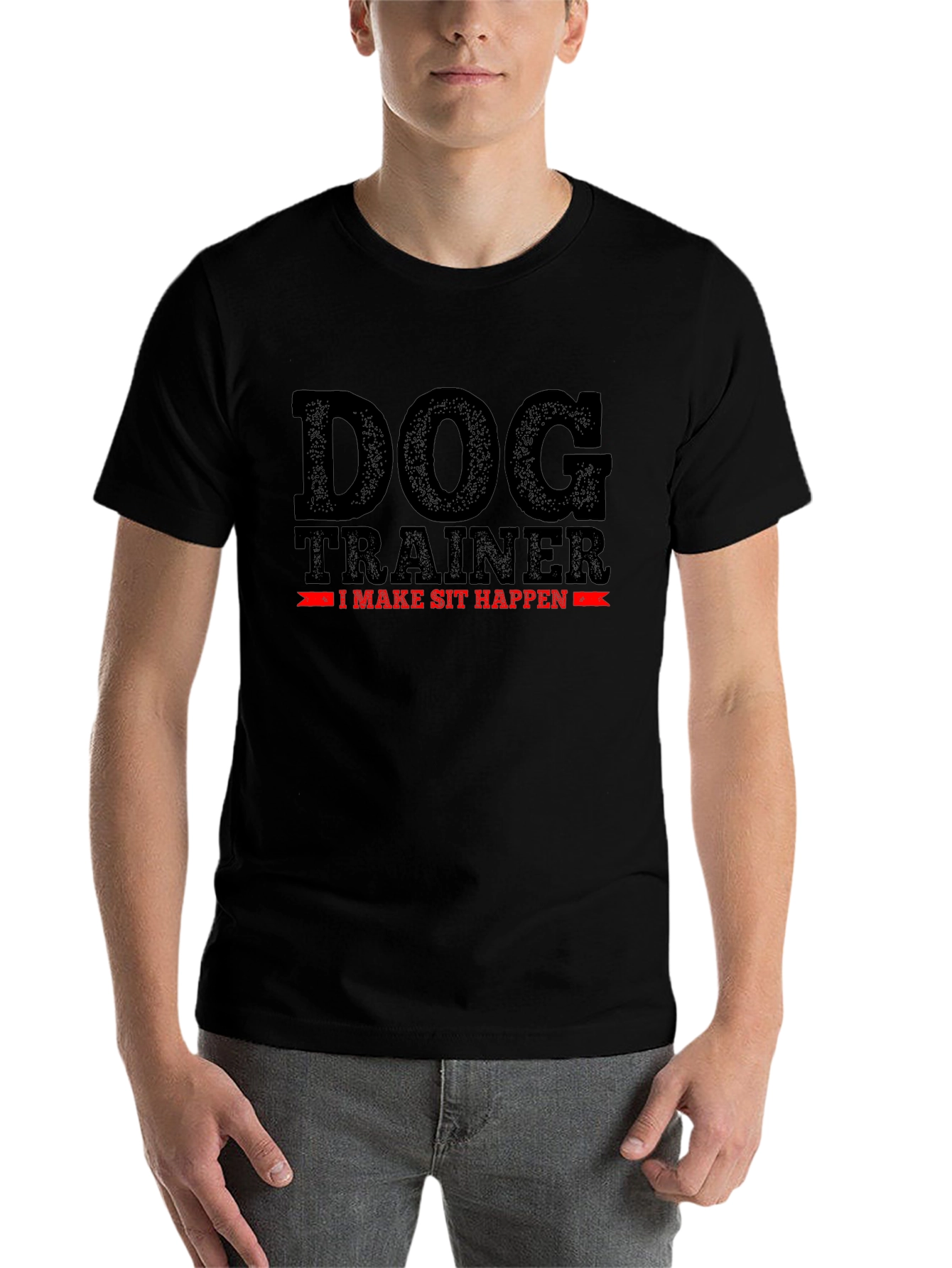 Dog Trainer T-Shirt - I Make Sit Happen