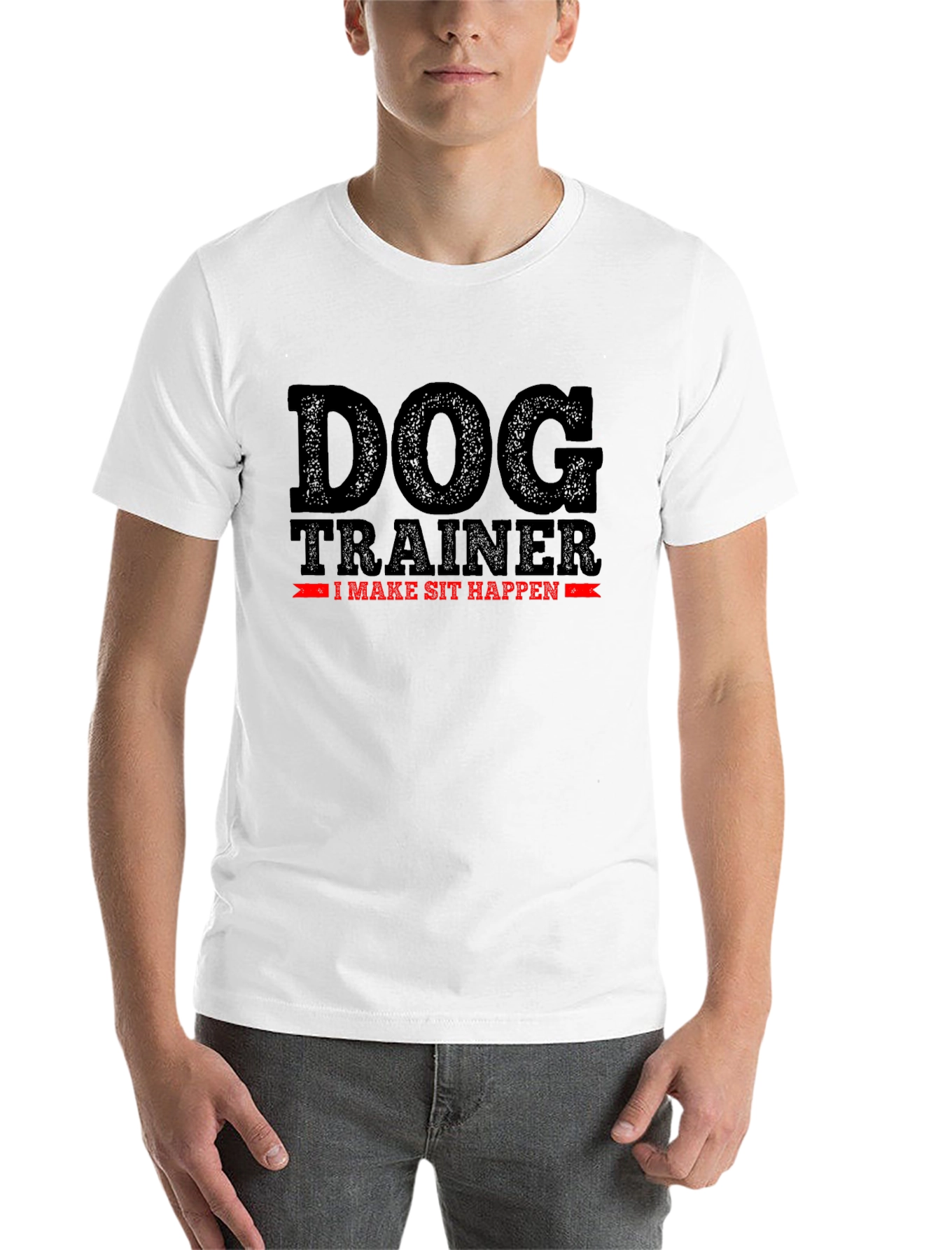 Dog Trainer T-Shirt - I Make Sit Happen