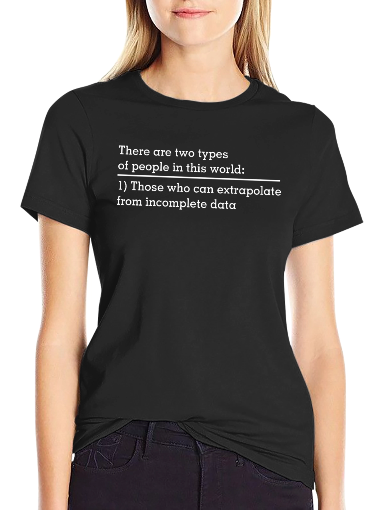 Extrapolate Data T-Shirt - Funny Geek Tee