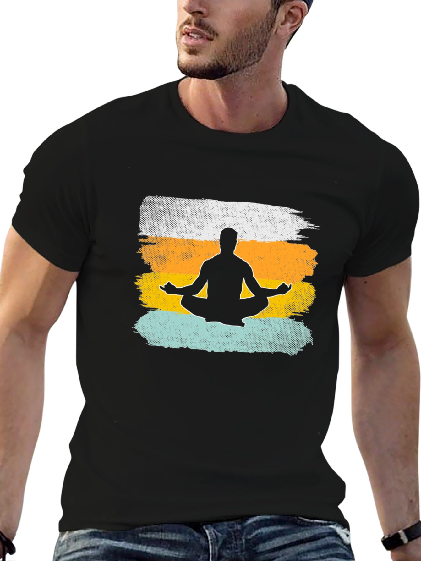 Zen Meditation T-Shirt - Relaxed Fit