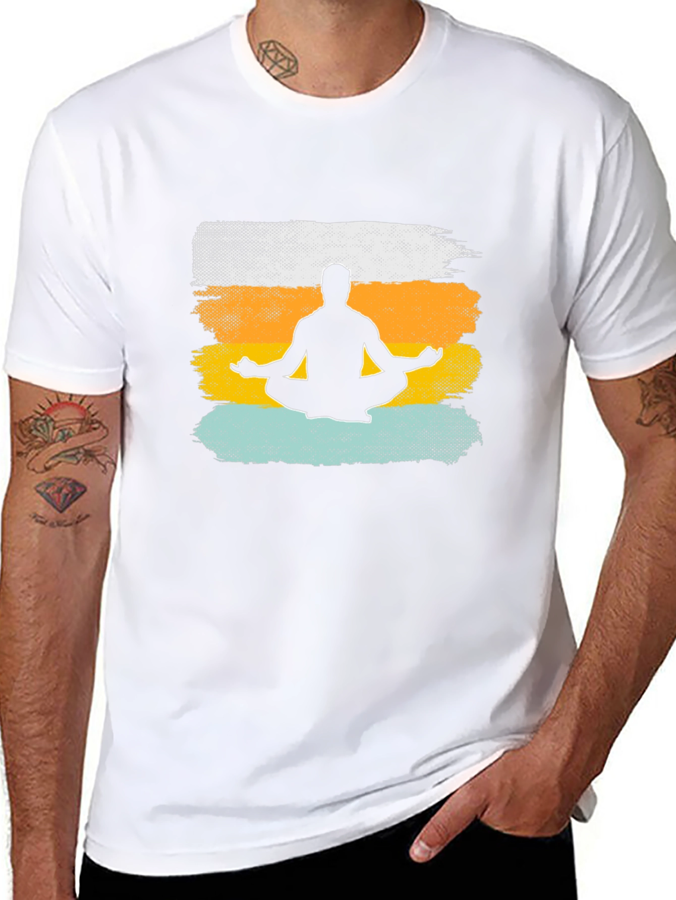 Zen Meditation T-Shirt - Relaxed Fit