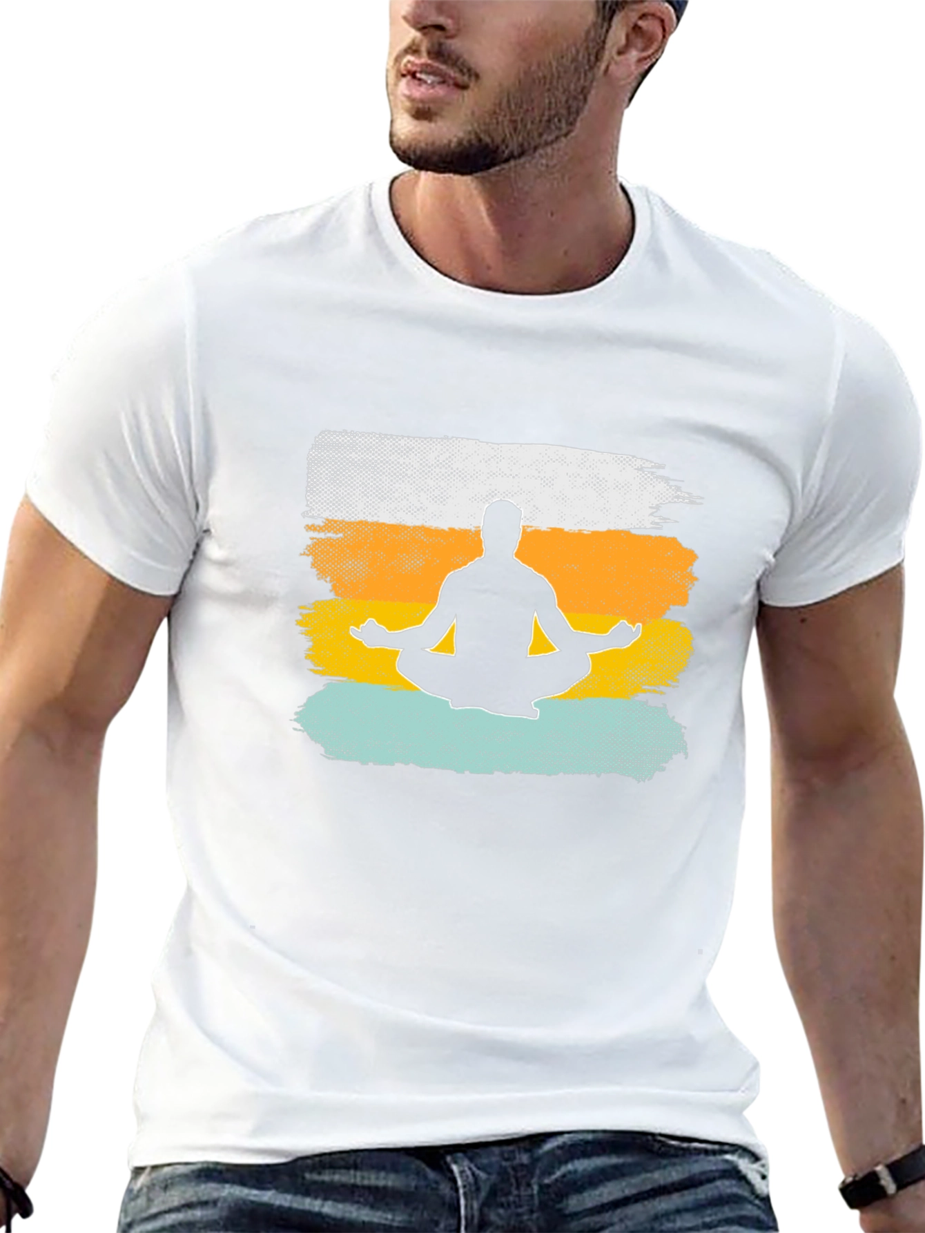 Zen Meditation T-Shirt - Relaxed Fit
