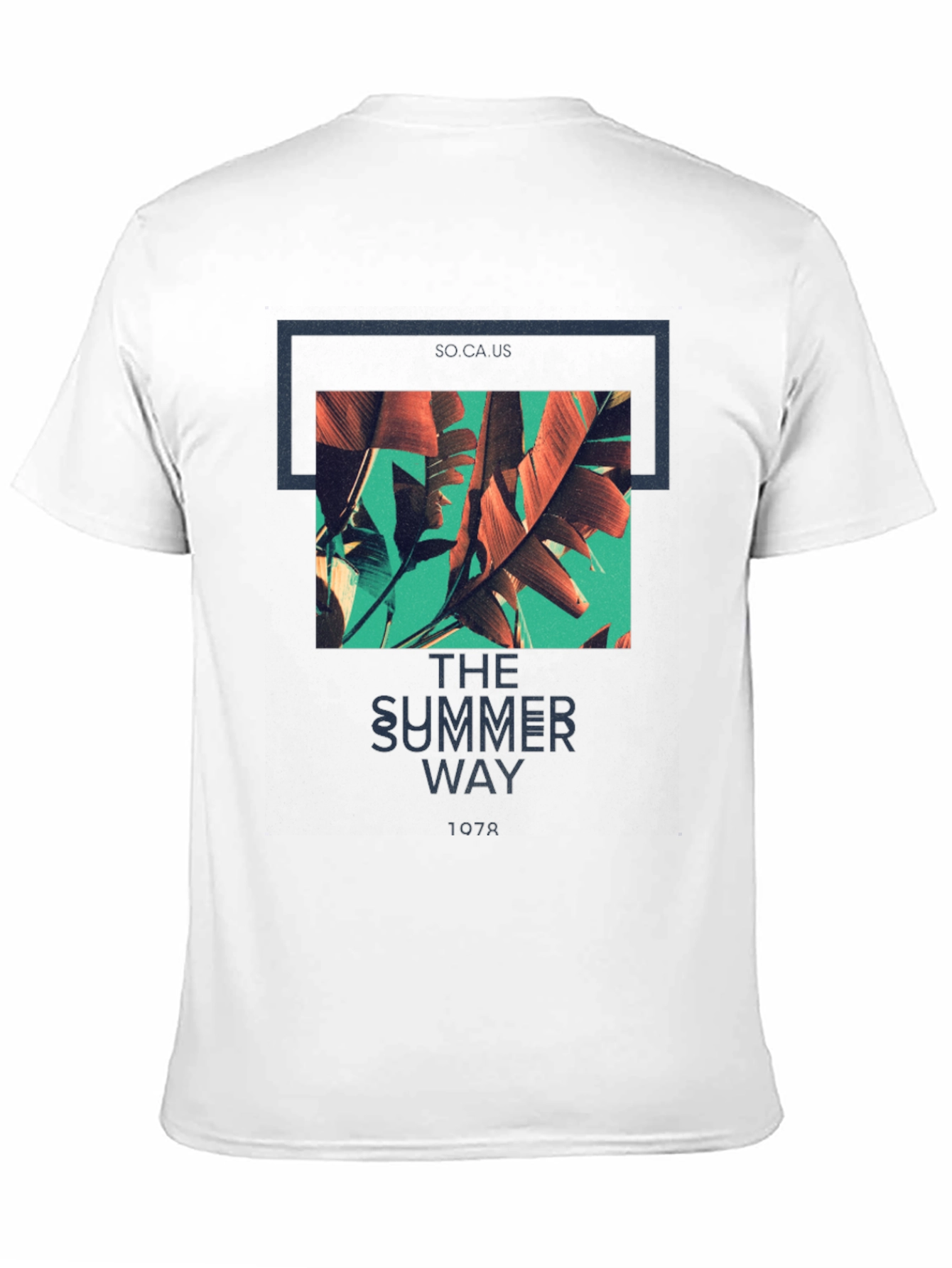 Summer Way Graphic Tee - Tropical Vibes