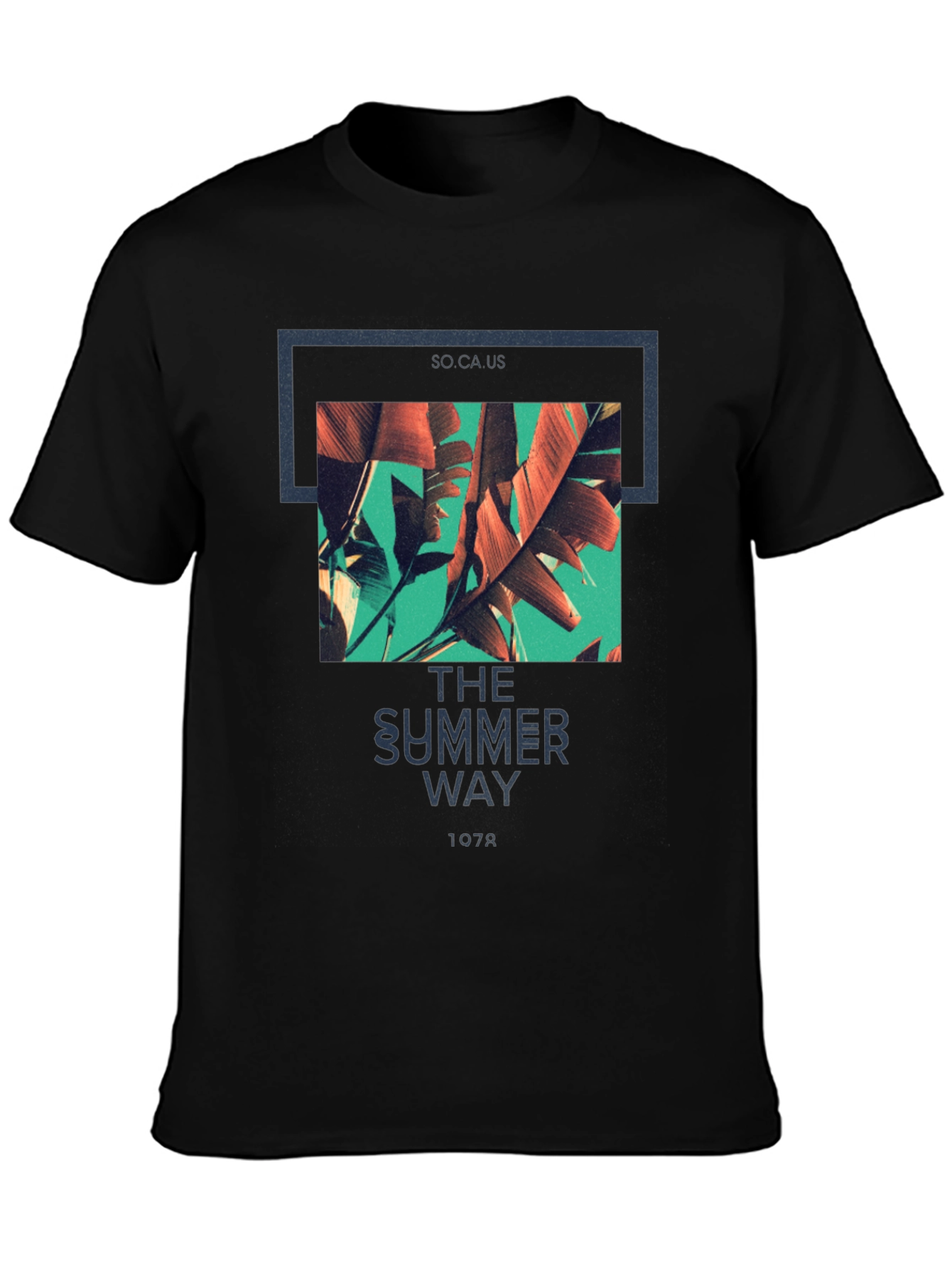Summer Way Graphic Tee - Tropical Vibes