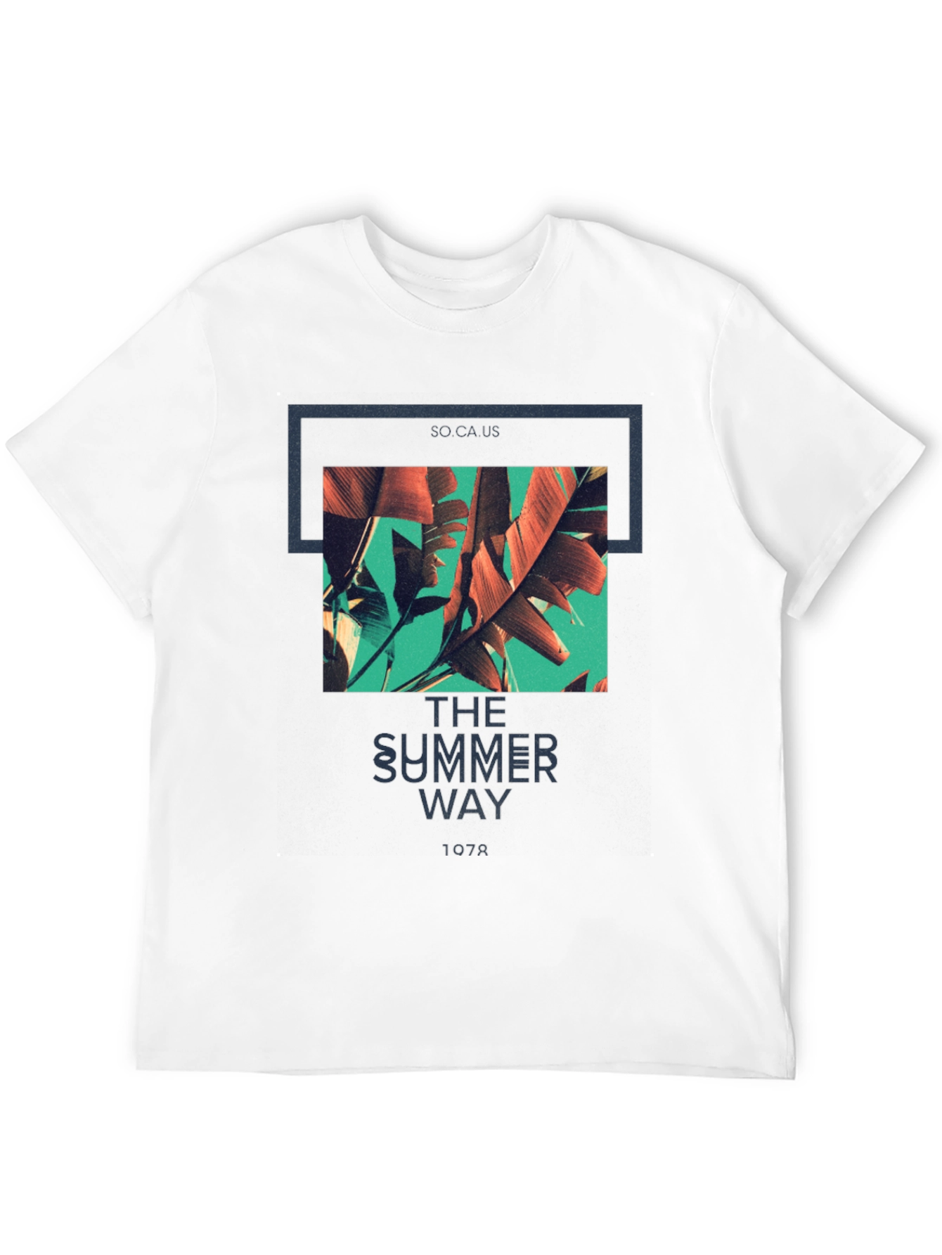 Summer Way Graphic Tee - Tropical Vibes