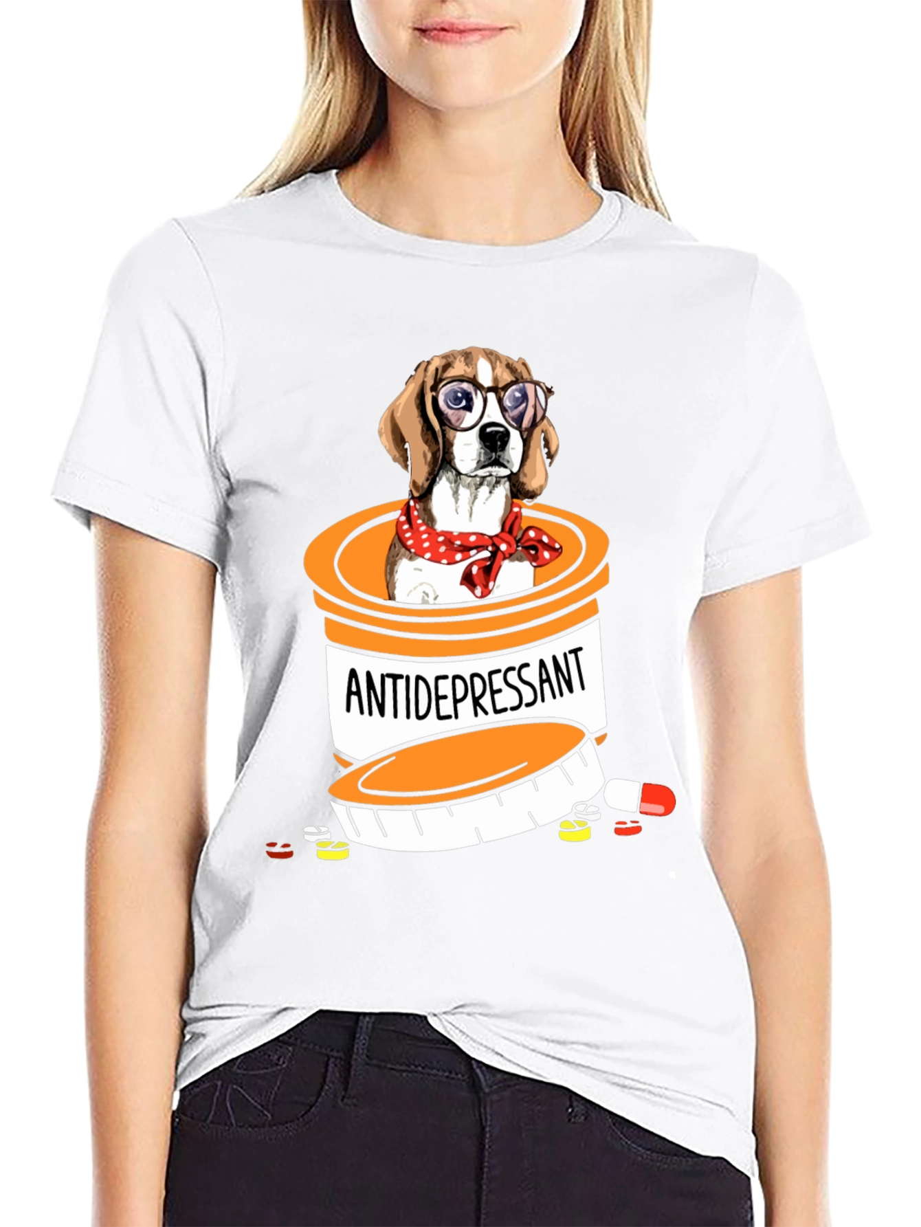 Antidepressant Dog T-Shirt