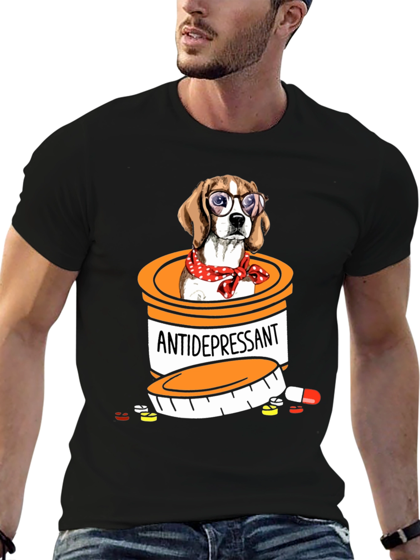 Antidepressant Dog T-Shirt