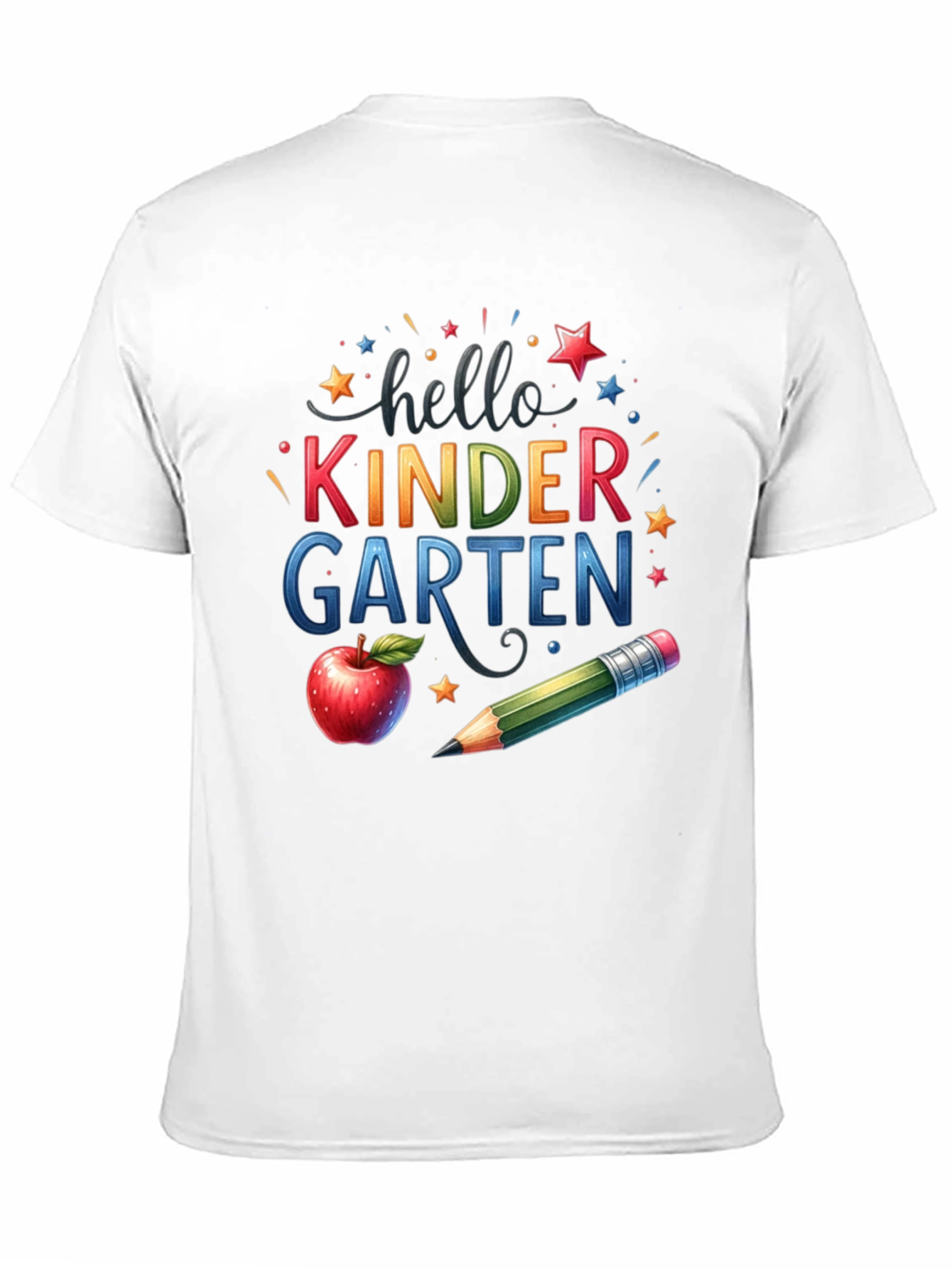 Hello Kindergarten T-Shirt - Back to School Teacher Tee