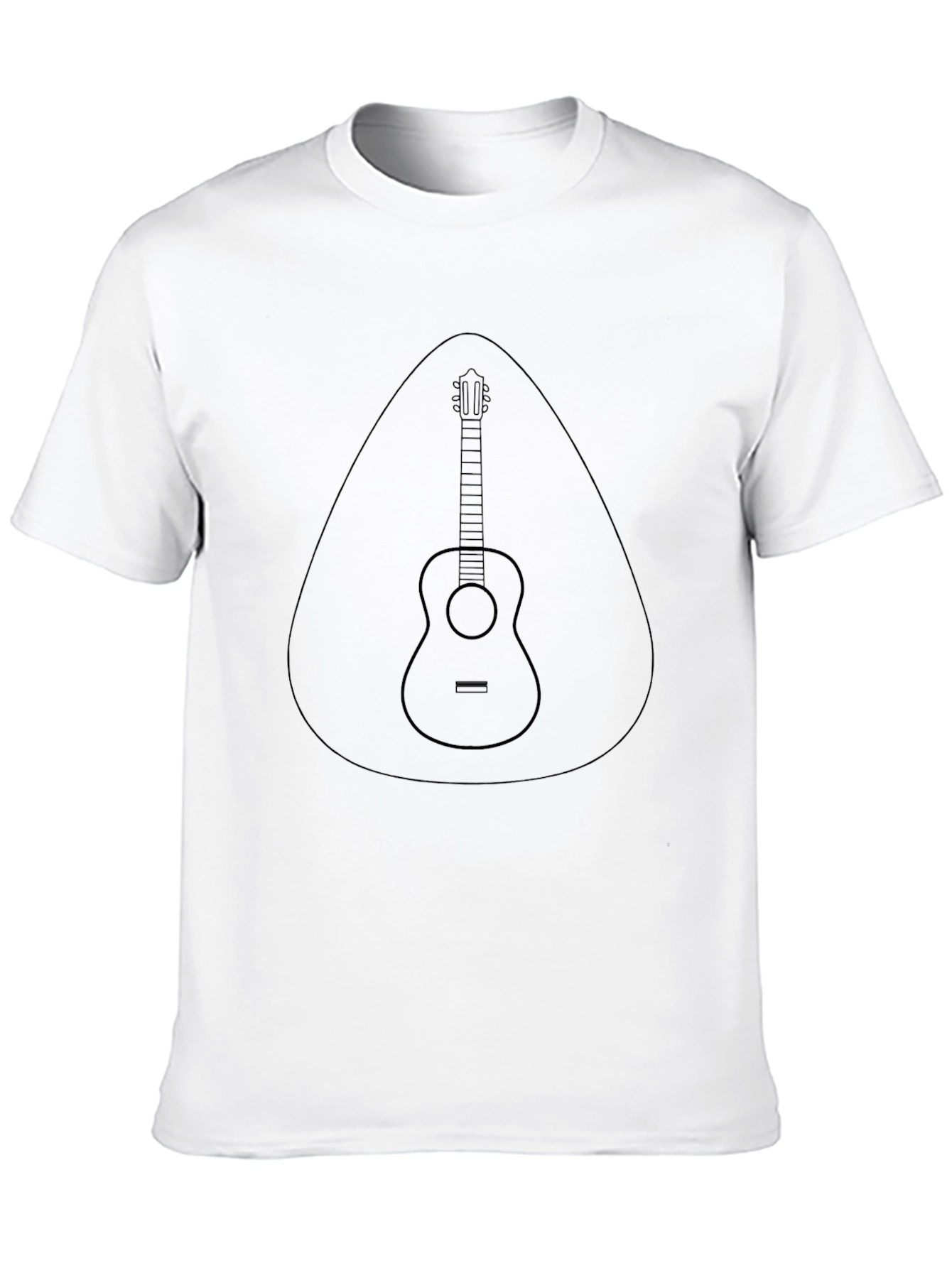 Guitar Pick Graphic T-Shirt
