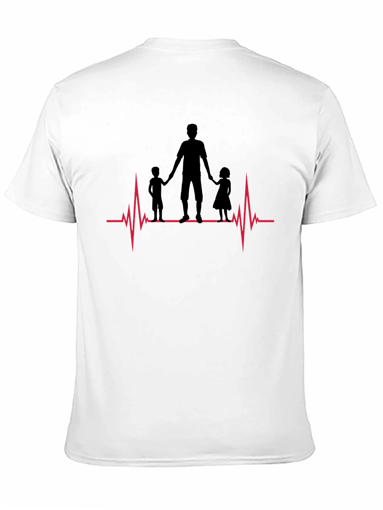 Dad Life T-Shirt - Heartbeat Family Tee