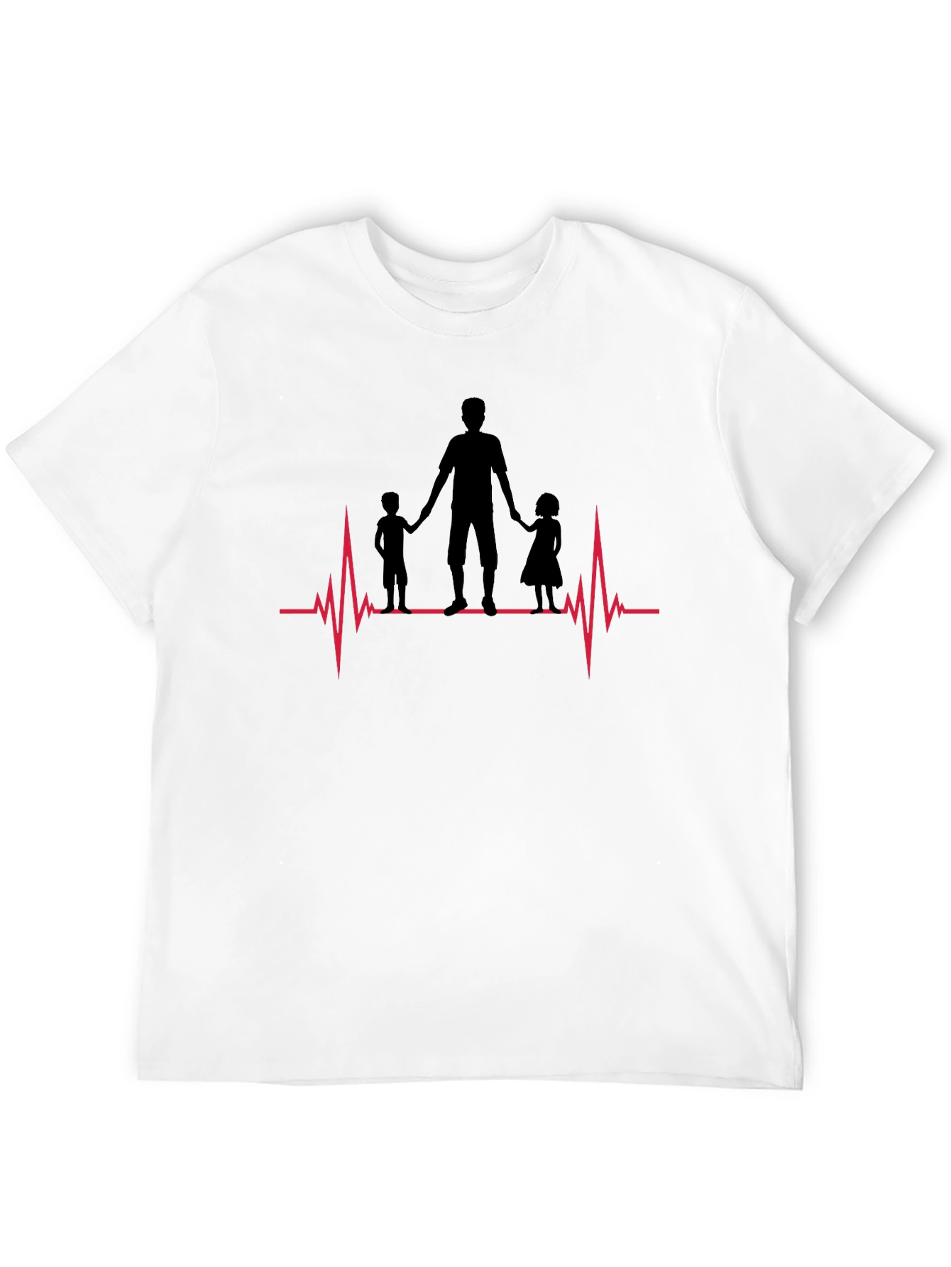 Dad Life T-Shirt - Heartbeat Family Tee