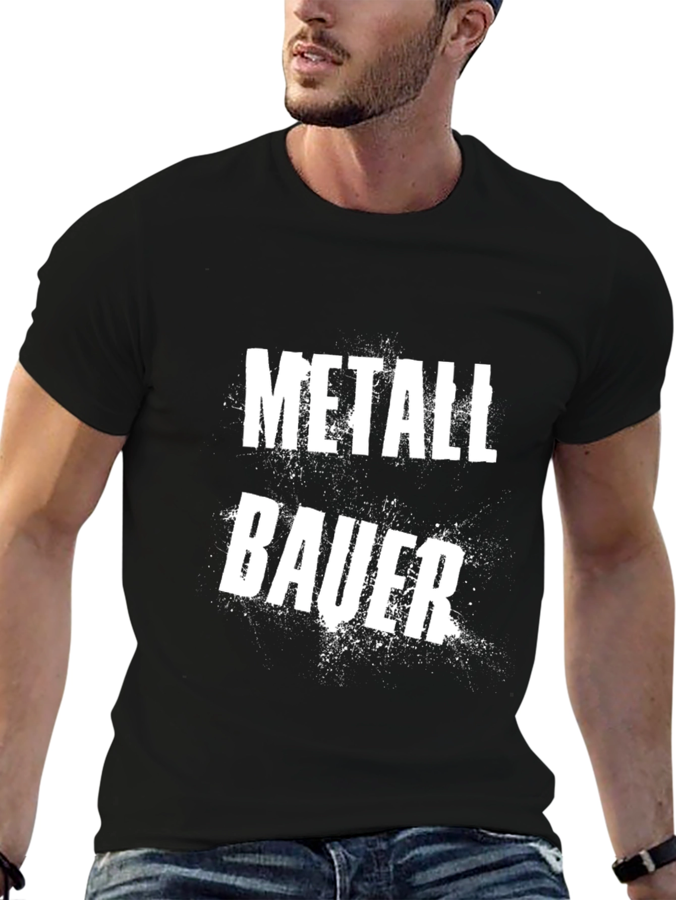 Metall Bauer T-Shirt - Black Graphic Tee