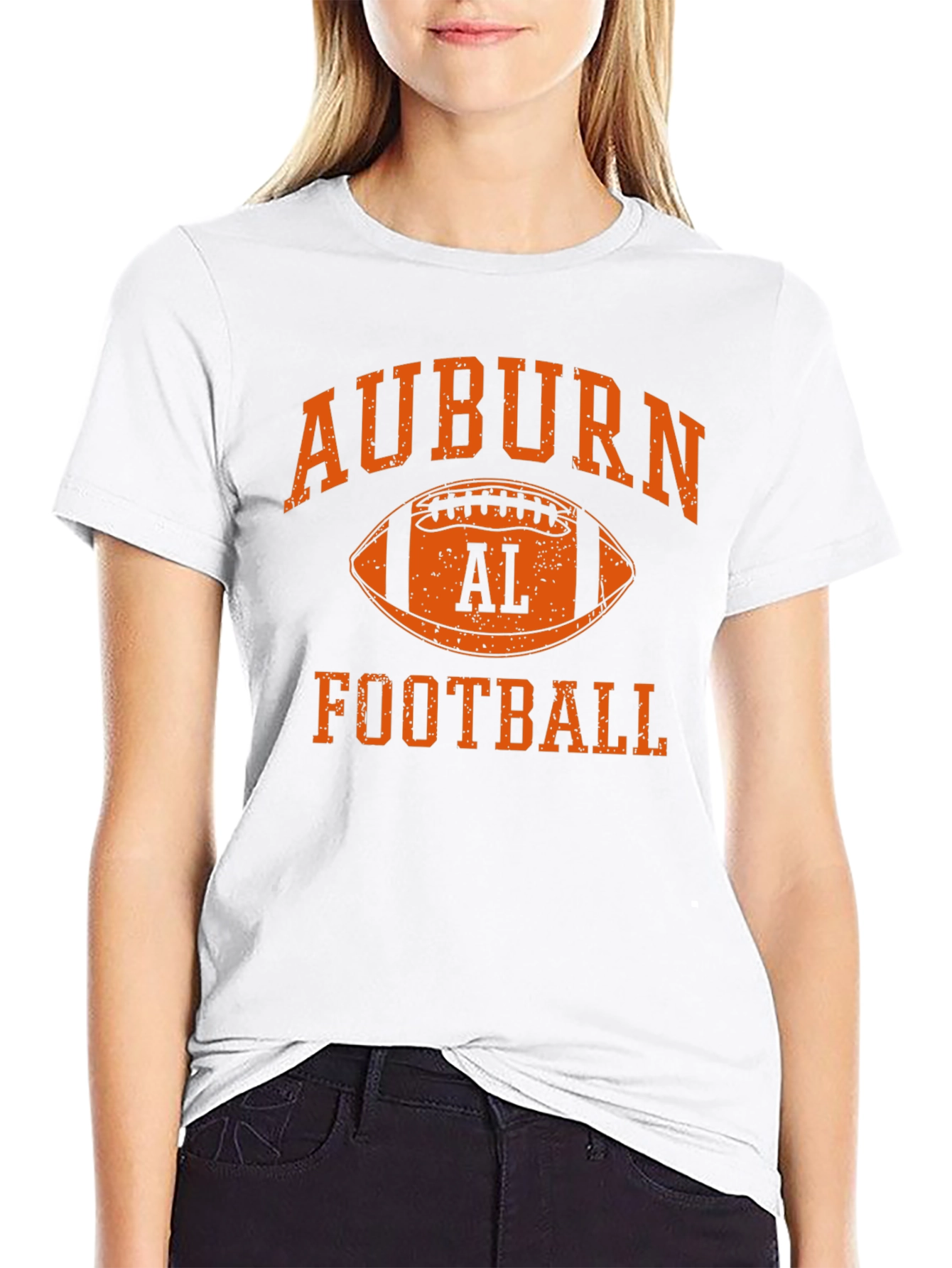 Auburn Football Graphic Tee - Black