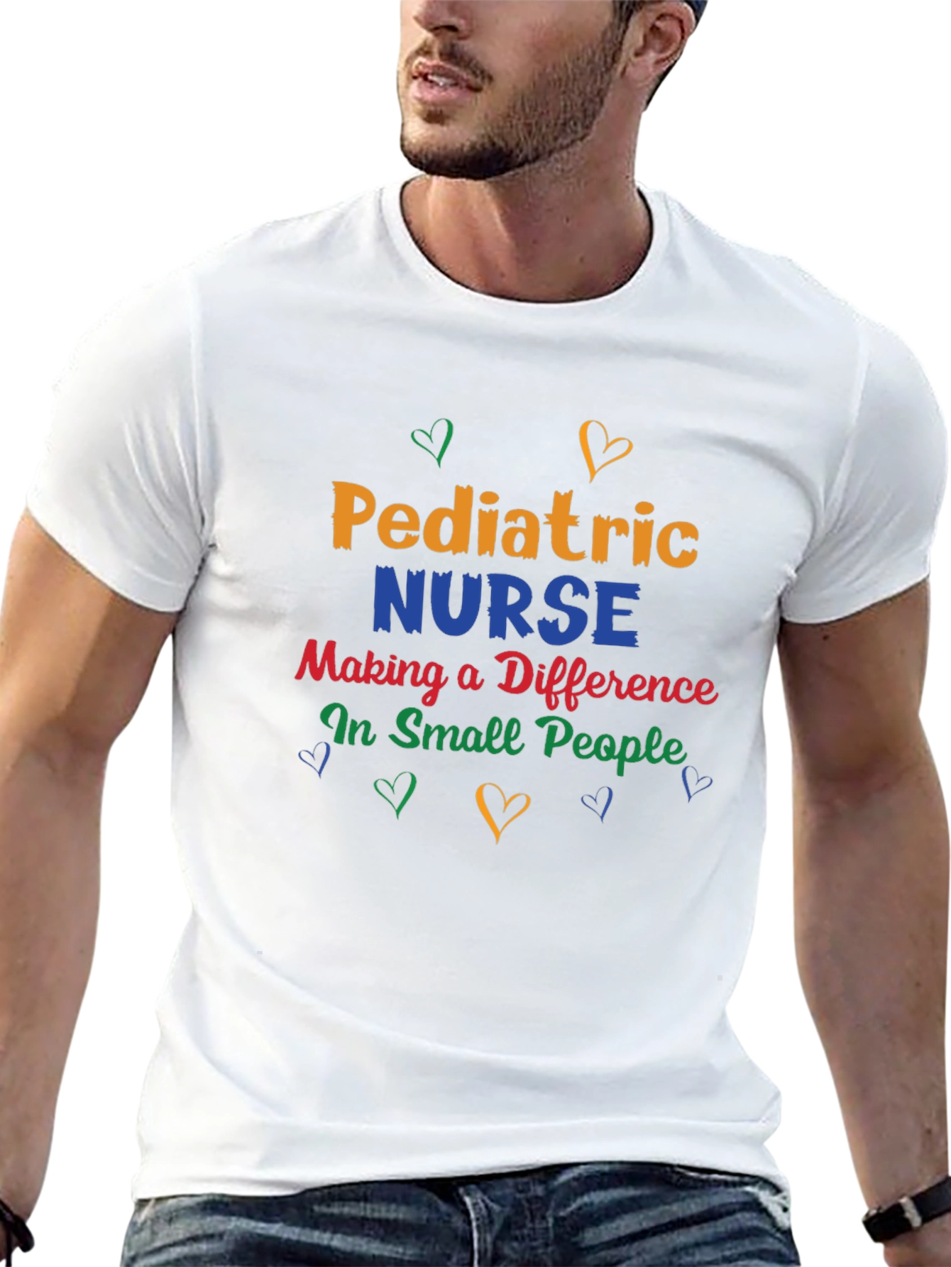 Pediatric Nurse T-Shirt - Making a Difference