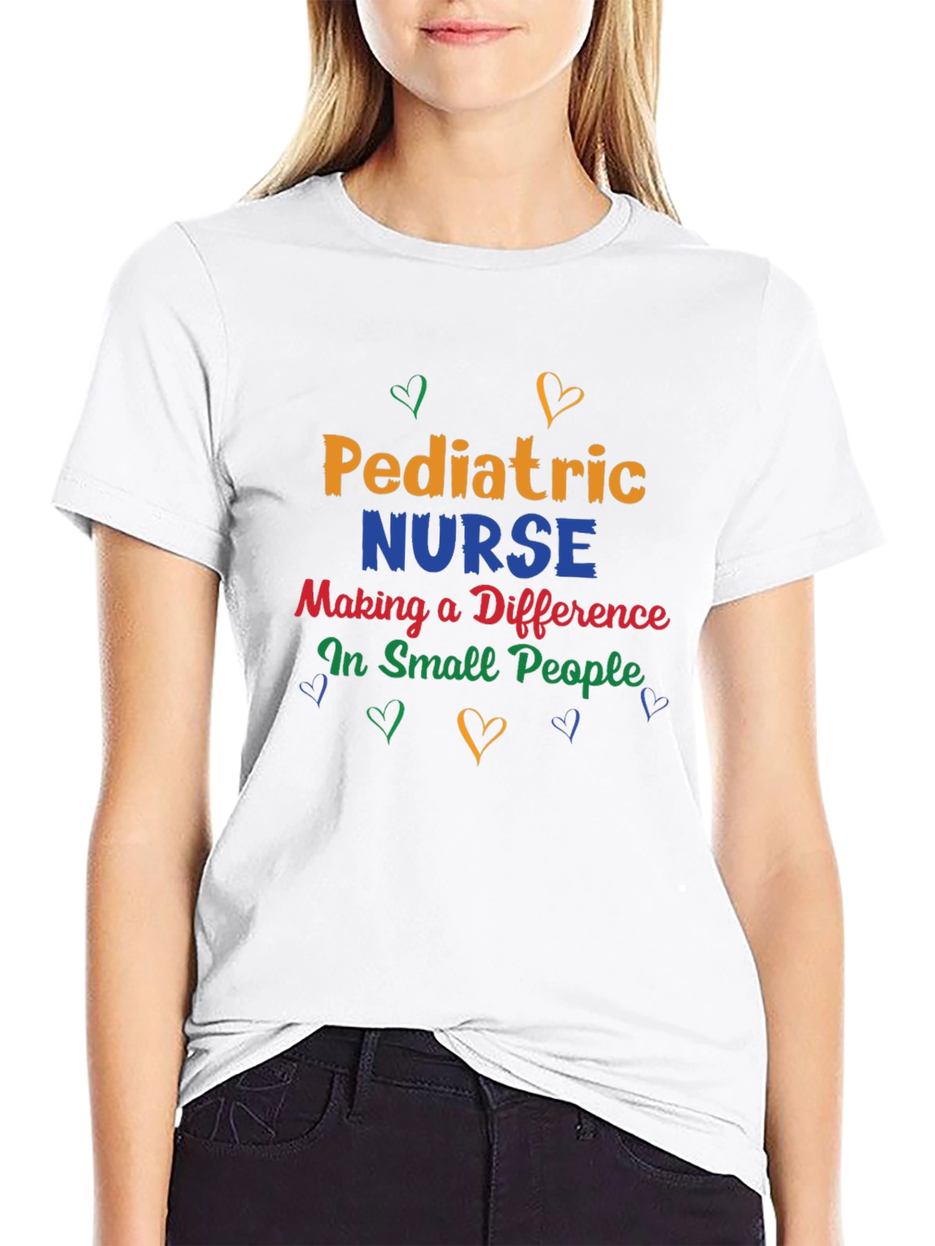 Pediatric Nurse T-Shirt - Making a Difference