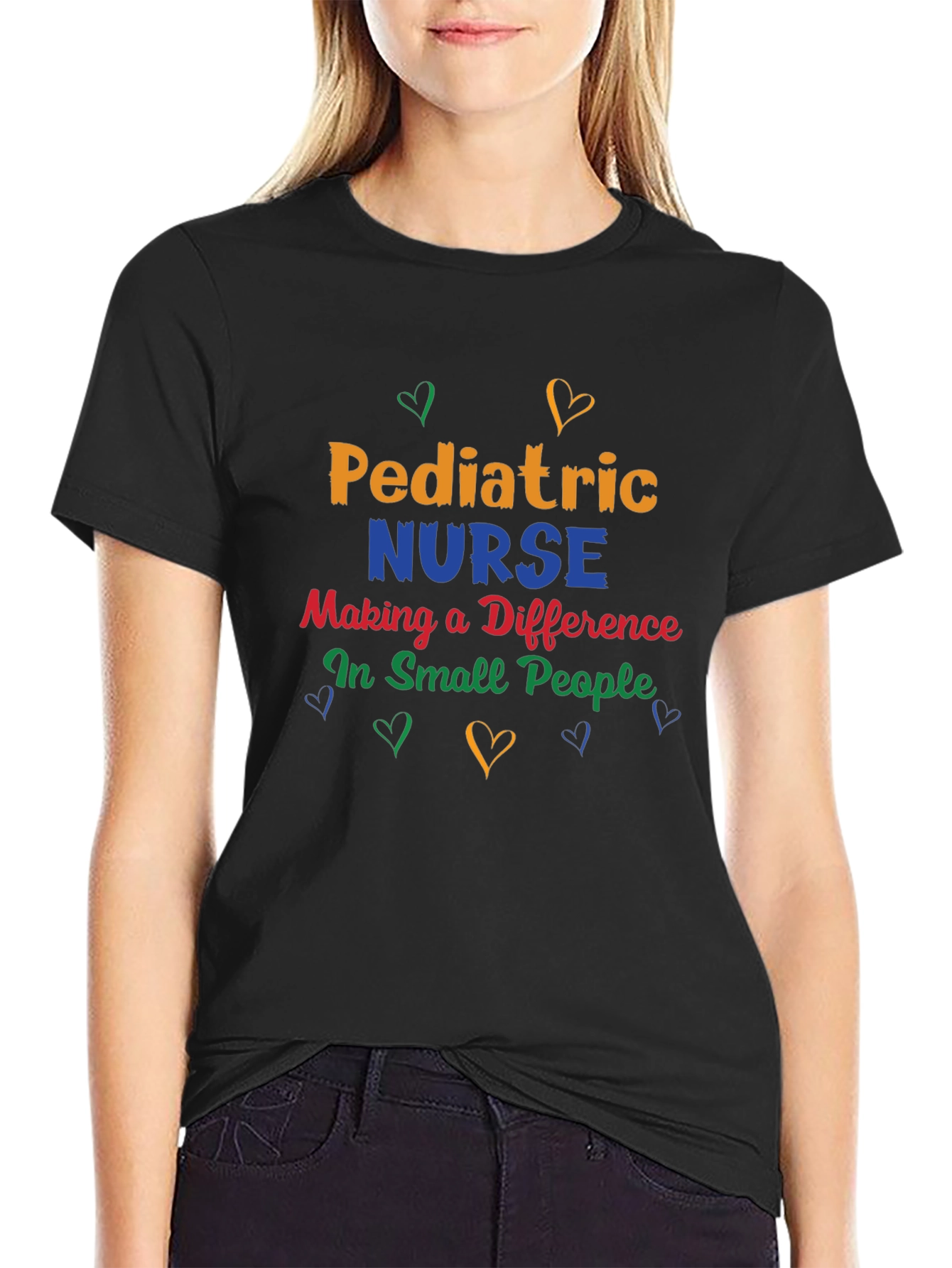Pediatric Nurse T-Shirt - Making a Difference