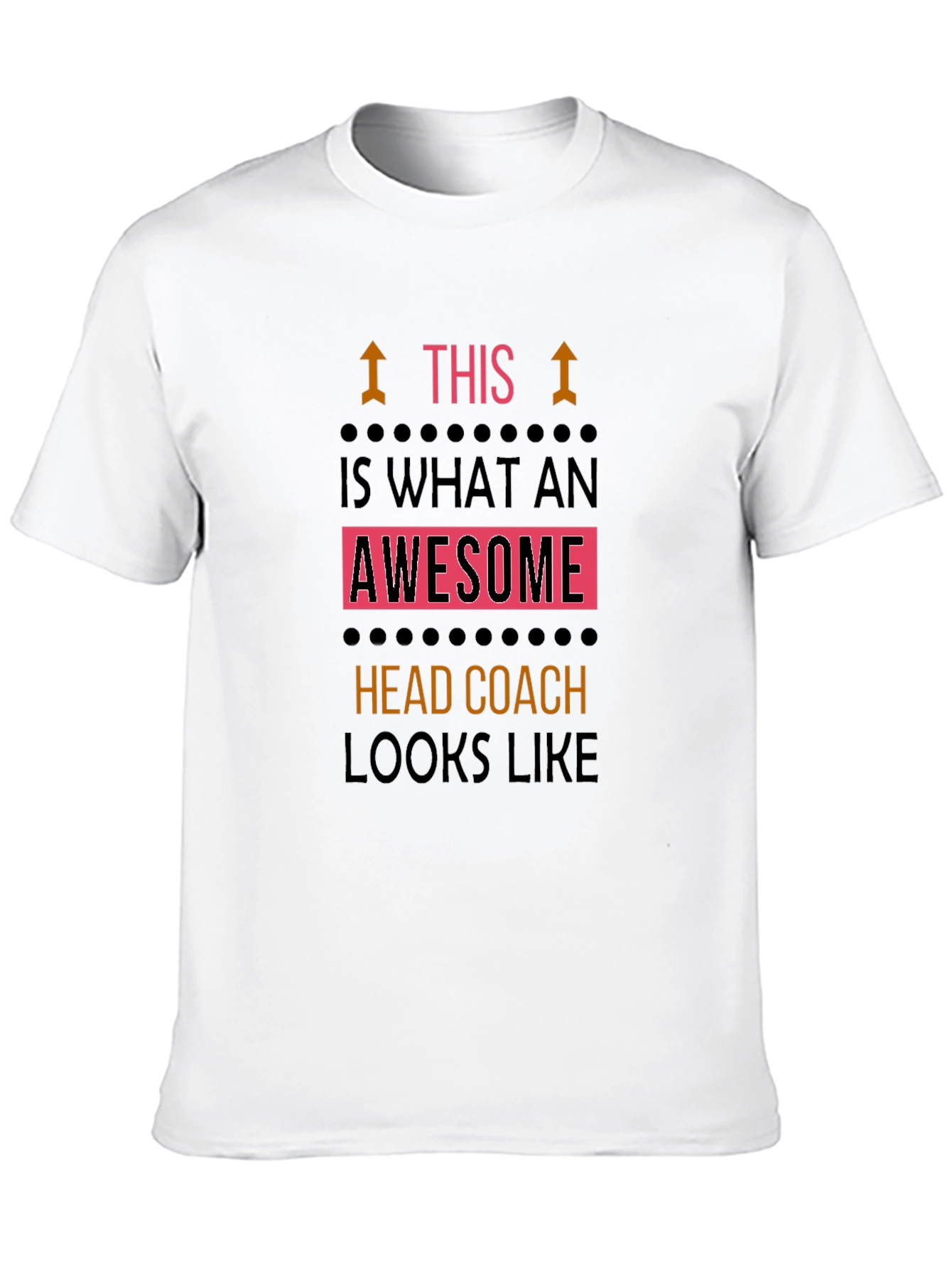 Awesome Head Coach Graphic T-Shirt