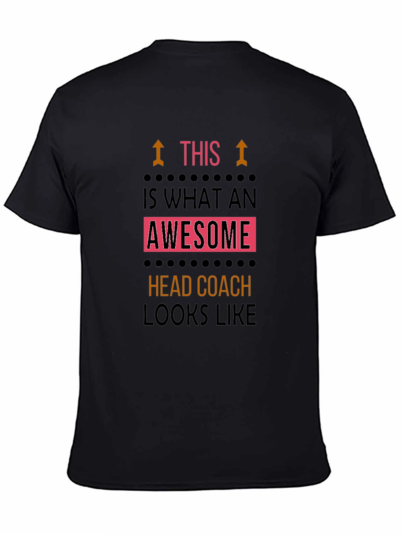 Awesome Head Coach Graphic T-Shirt