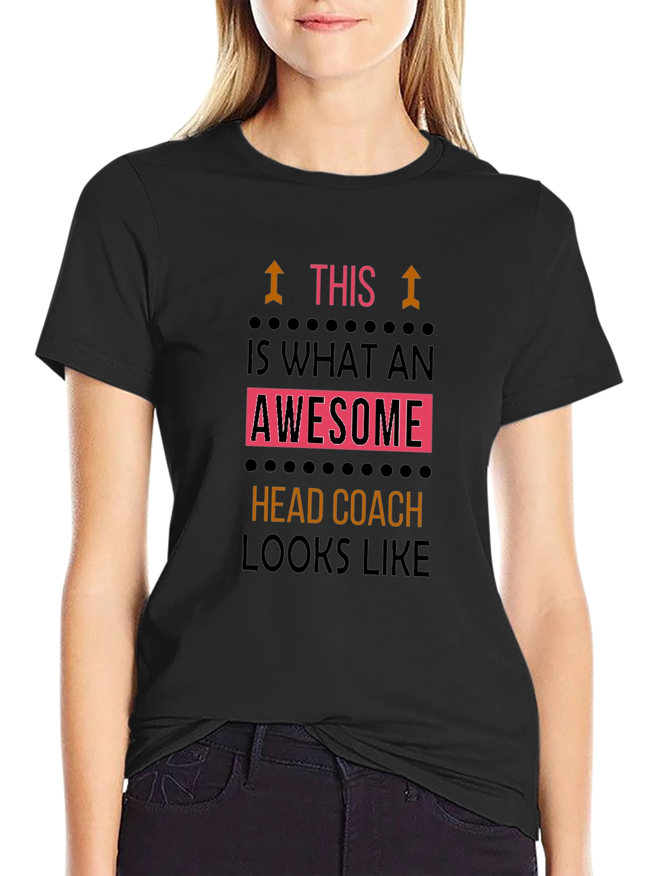 Awesome Head Coach Graphic T-Shirt