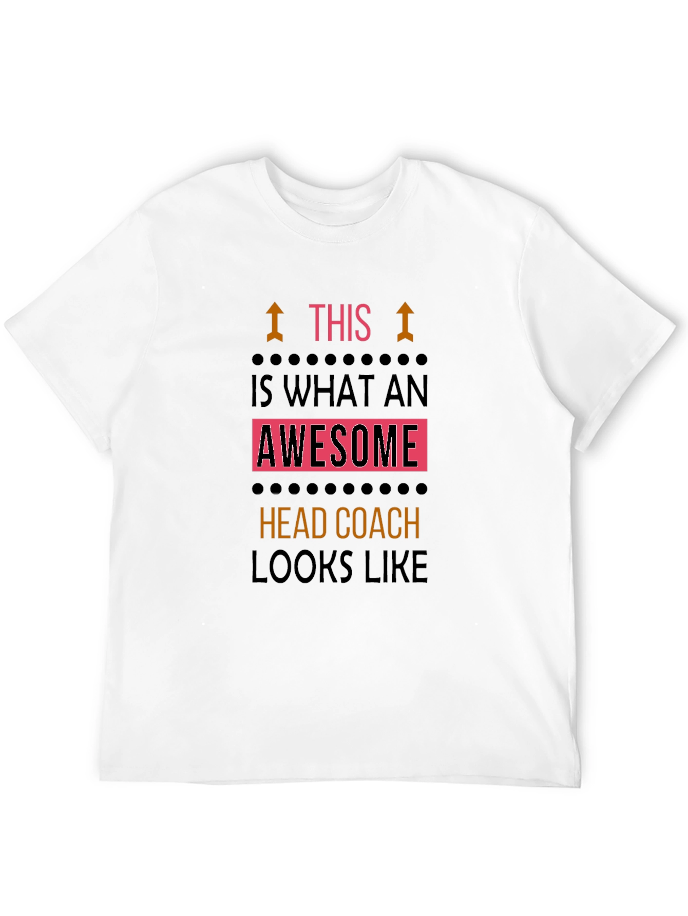 Awesome Head Coach Graphic T-Shirt