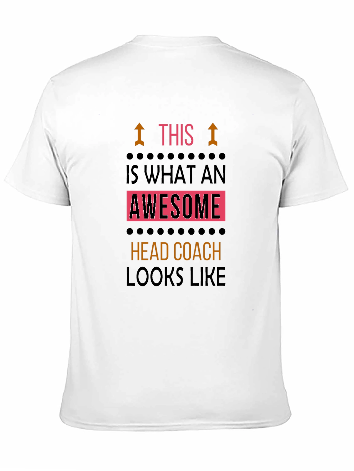 Awesome Head Coach Graphic T-Shirt