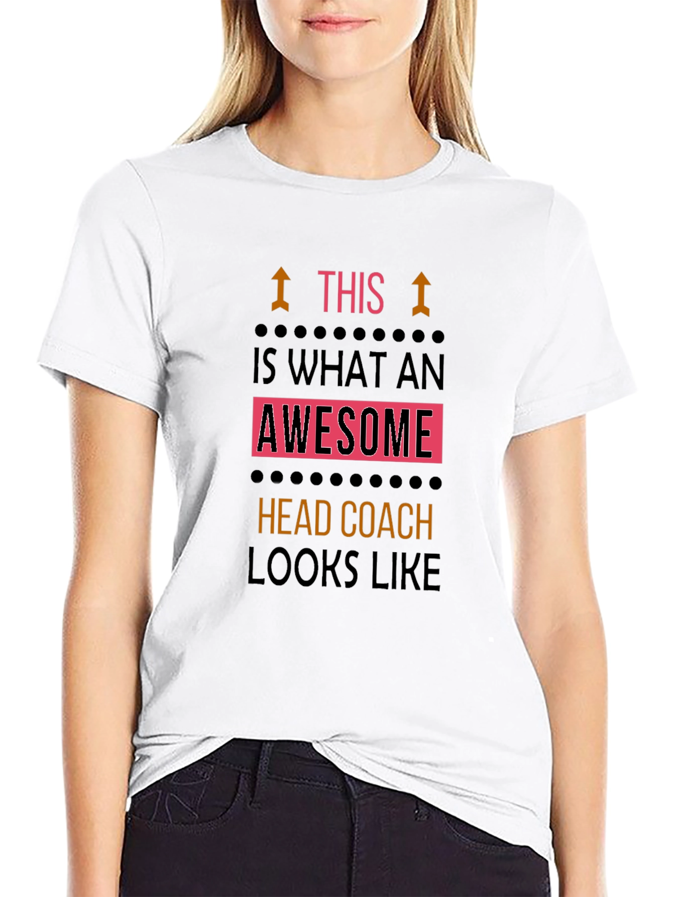 Awesome Head Coach Graphic T-Shirt