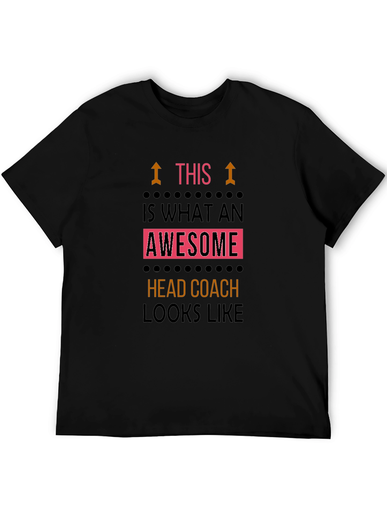 Awesome Head Coach Graphic T-Shirt