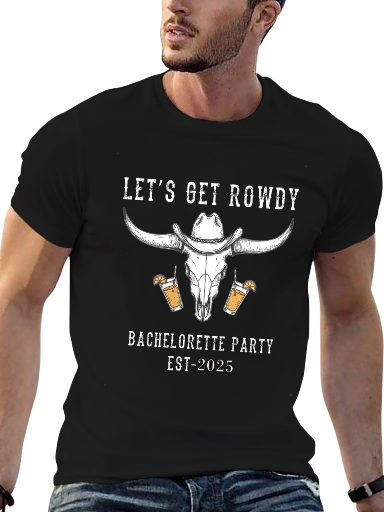 Lets Get Rowdy Bachelorette Party T-Shirt