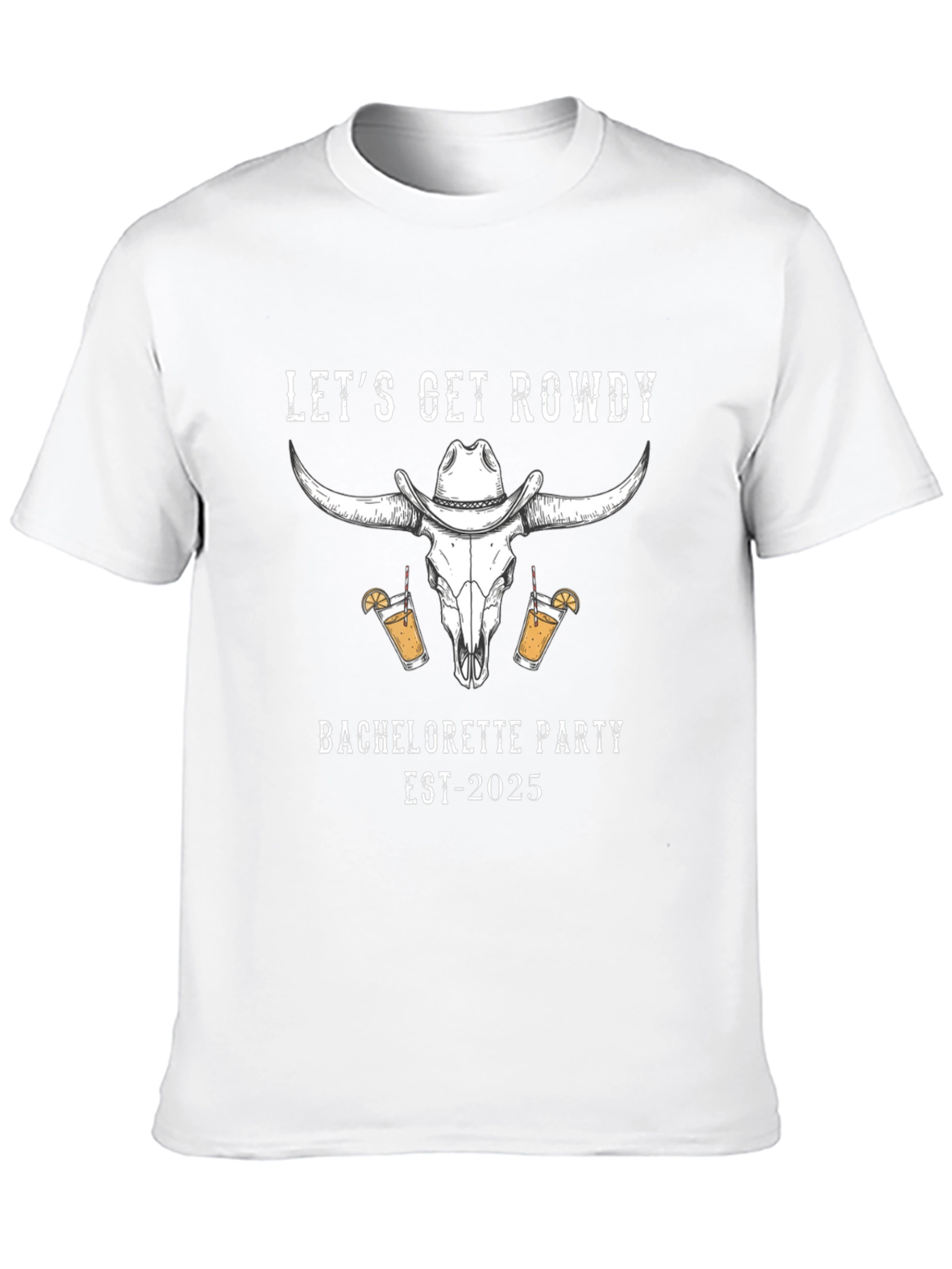 Lets Get Rowdy Bachelorette Party T-Shirt
