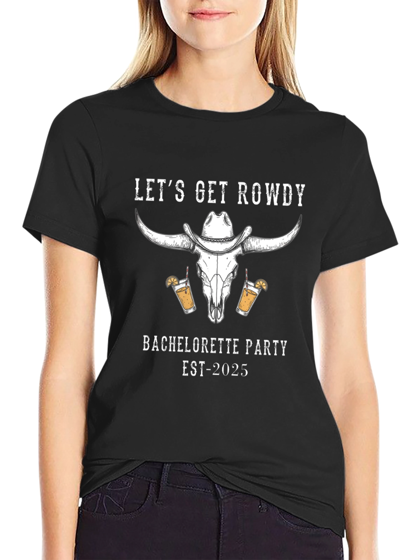 Lets Get Rowdy Bachelorette Party T-Shirt