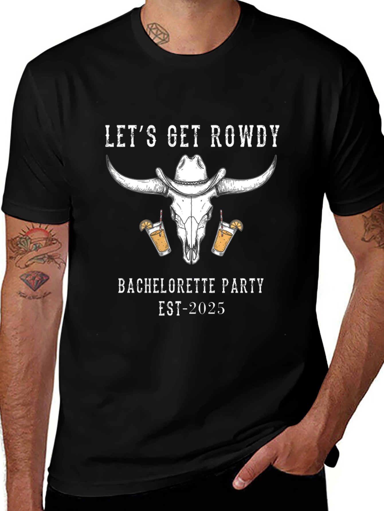 Lets Get Rowdy Bachelorette Party T-Shirt
