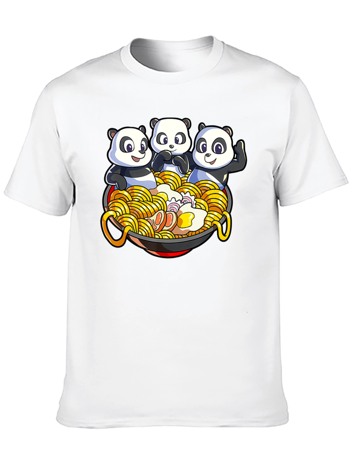 Panda Ramen T-Shirt - Unique Graphic Tee