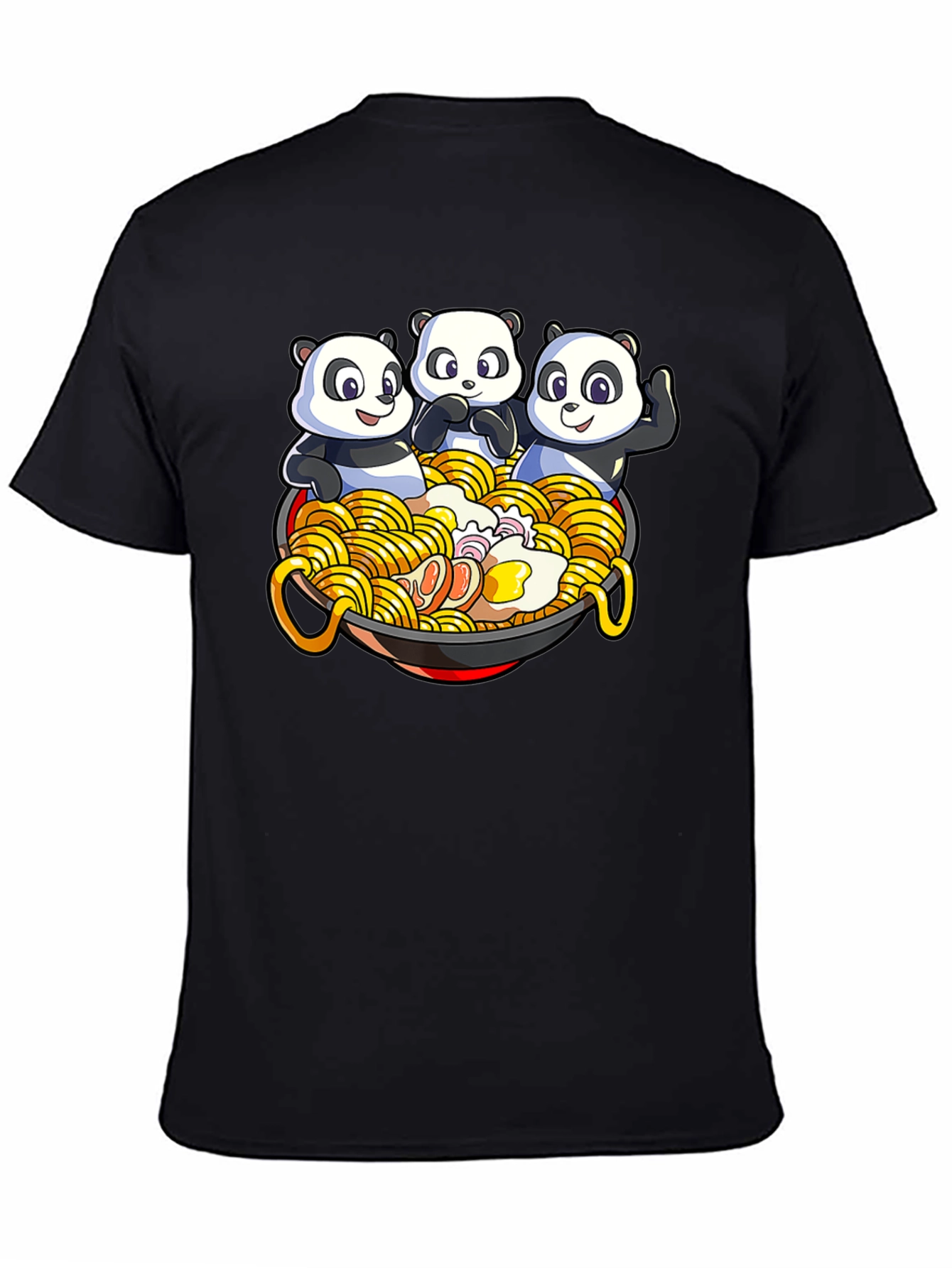 Panda Ramen T-Shirt - Unique Graphic Tee