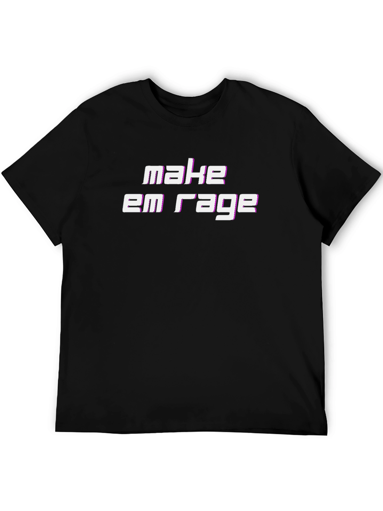 Make Em Rage Graphic Tee - Bold Statement Shirt