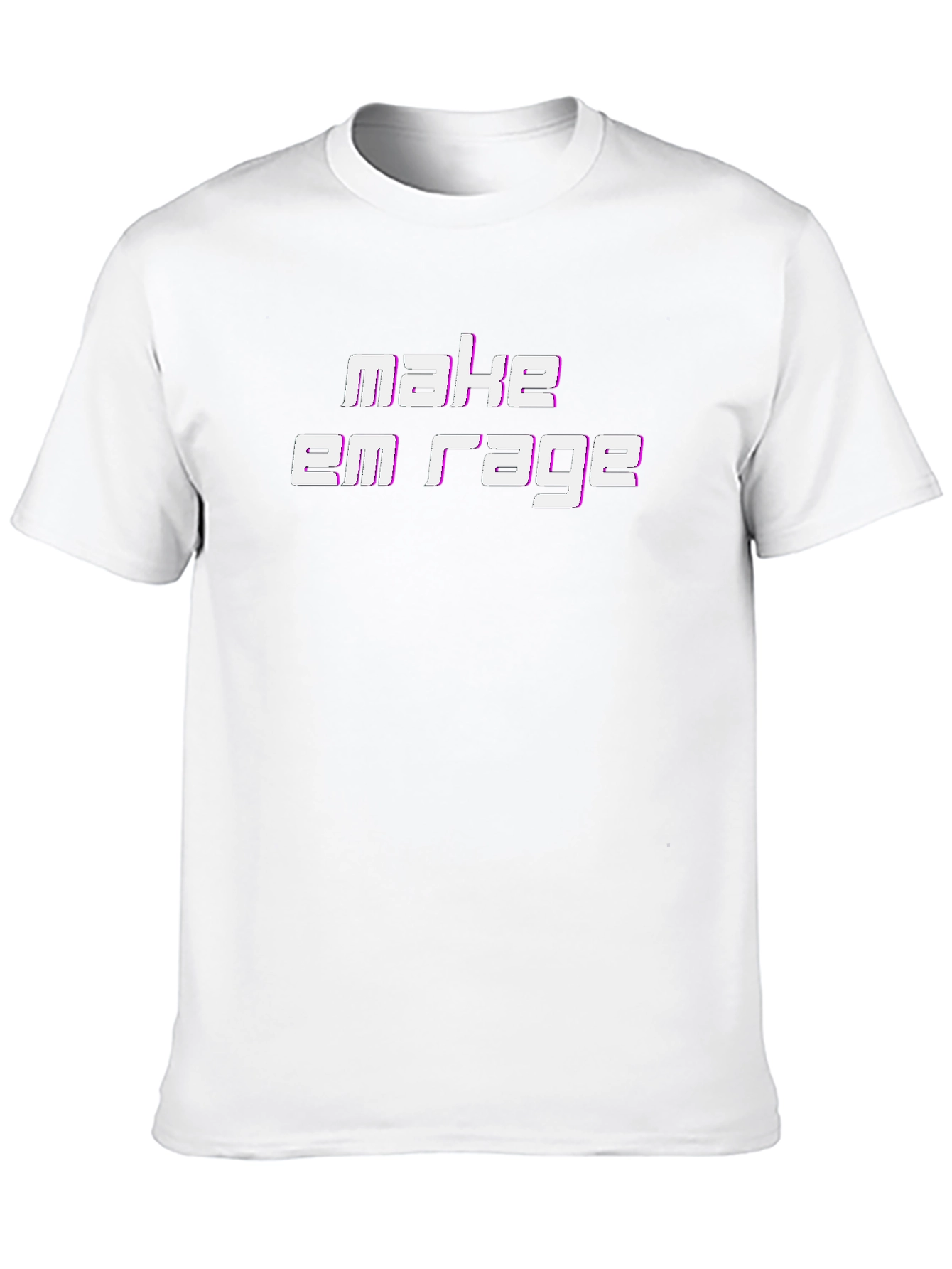 Make Em Rage Graphic Tee - Bold Statement Shirt
