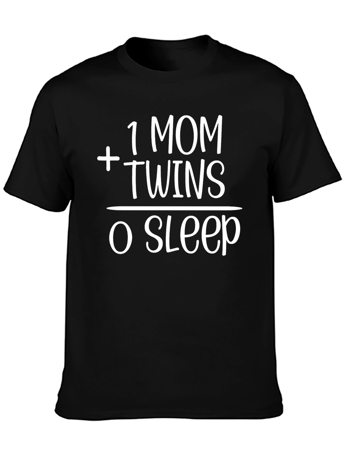 1 Mom Plus Twins Funny T-Shirt