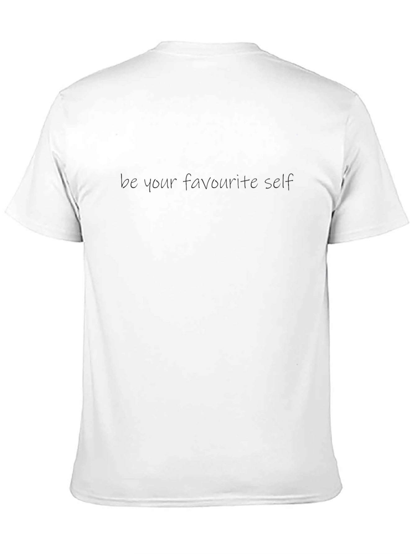 Be Your Favorite Self Black T-Shirt