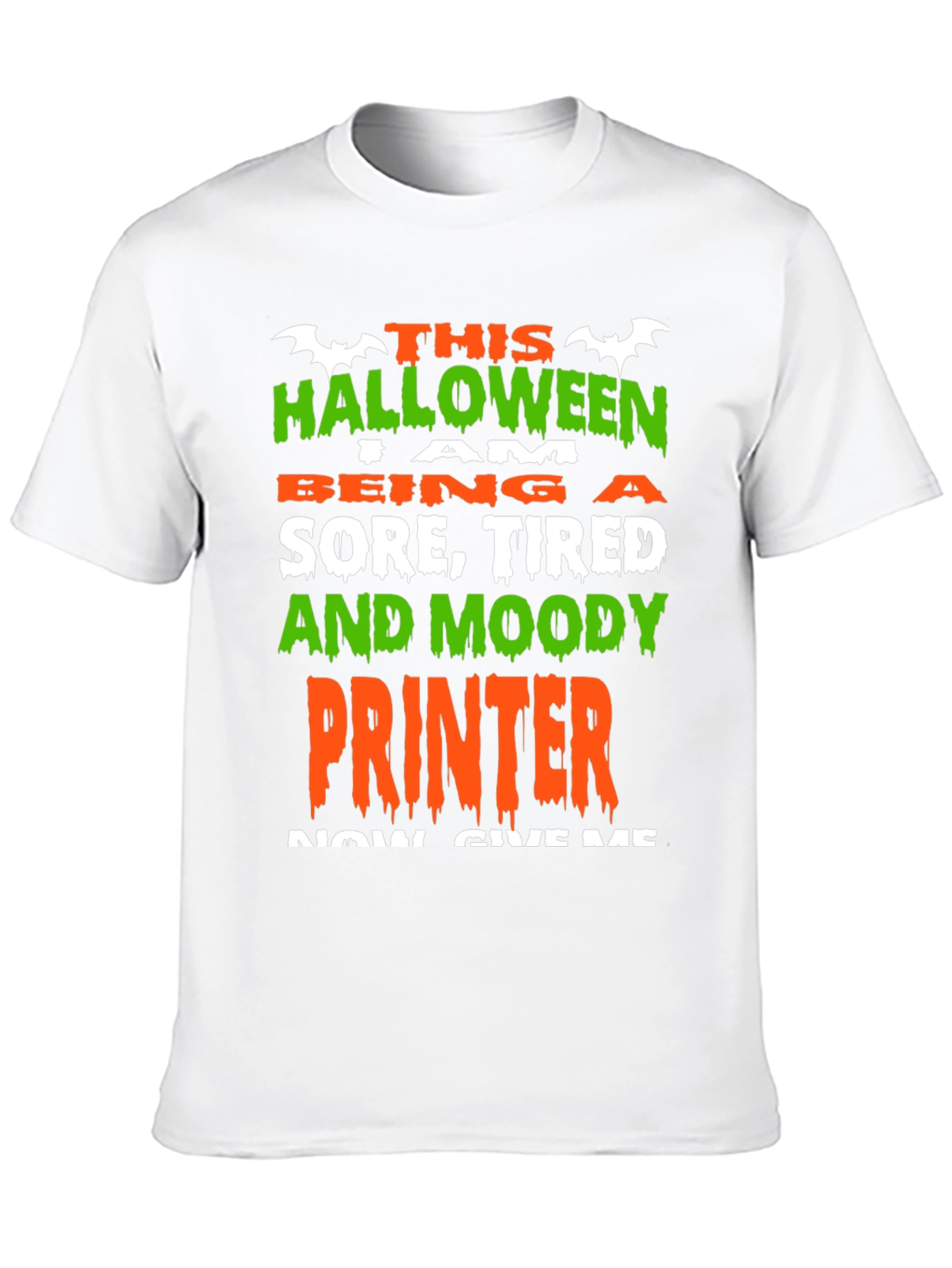 Halloween Printer T-Shirt