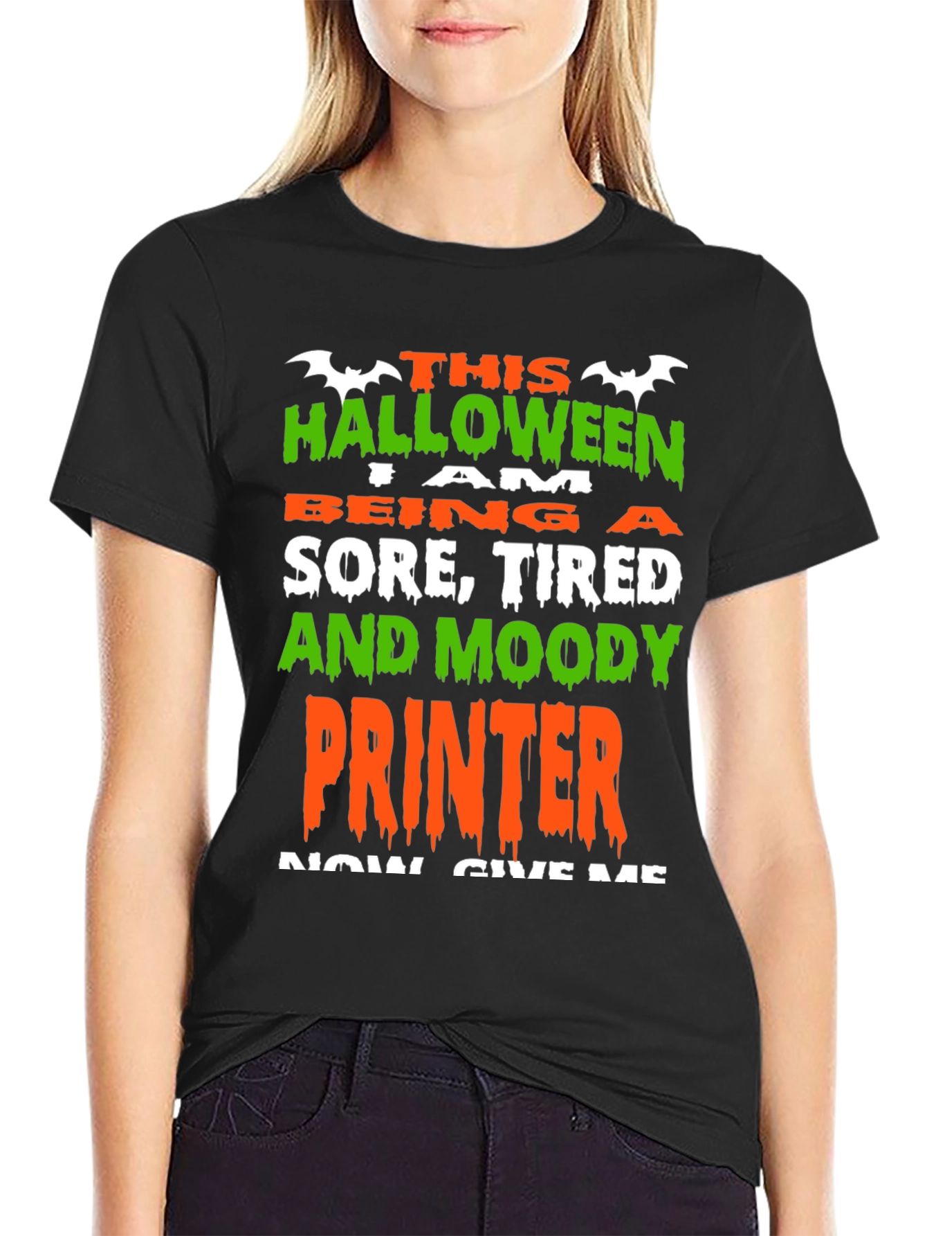 Halloween Printer T-Shirt