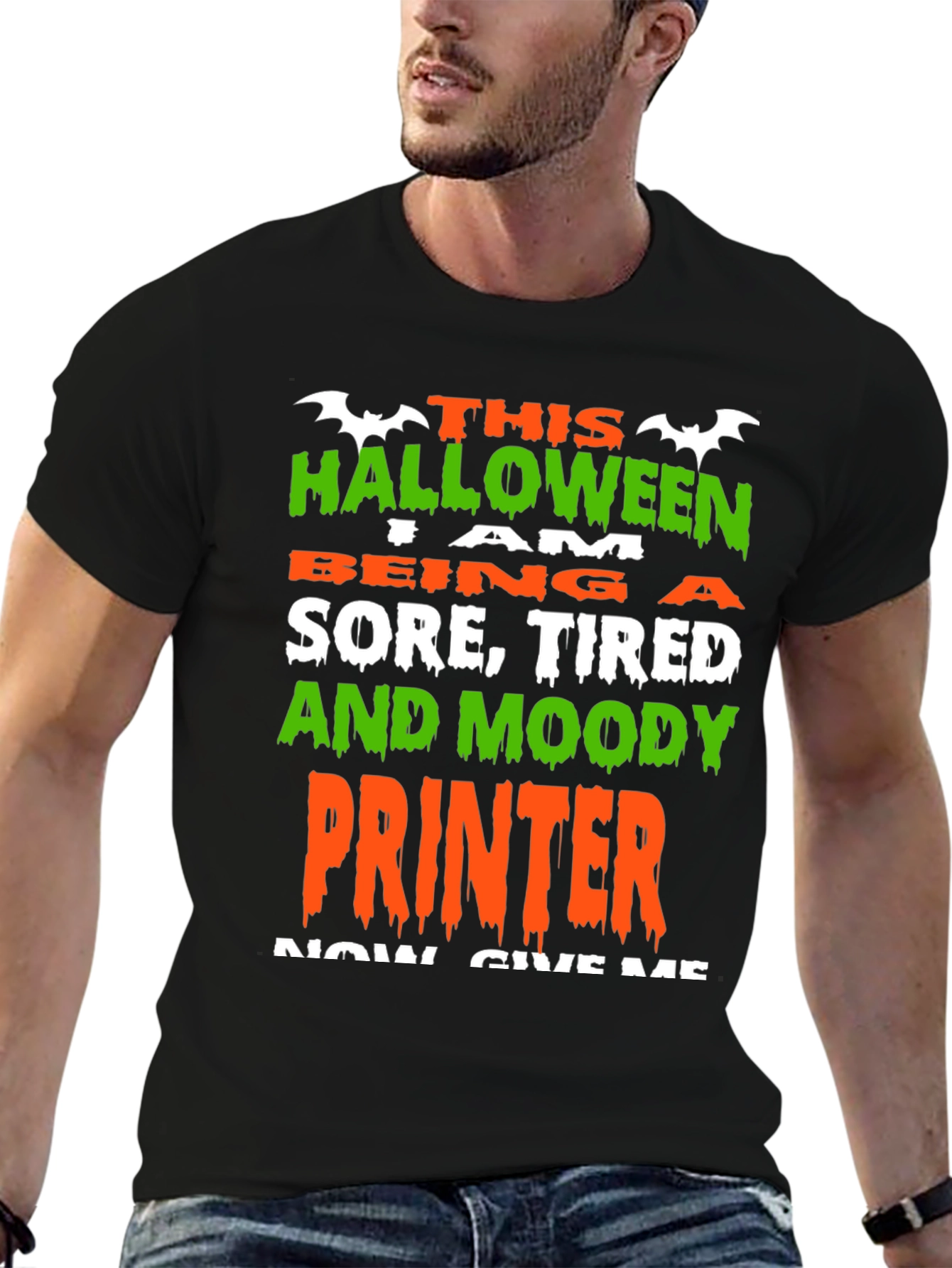 Halloween Printer T-Shirt