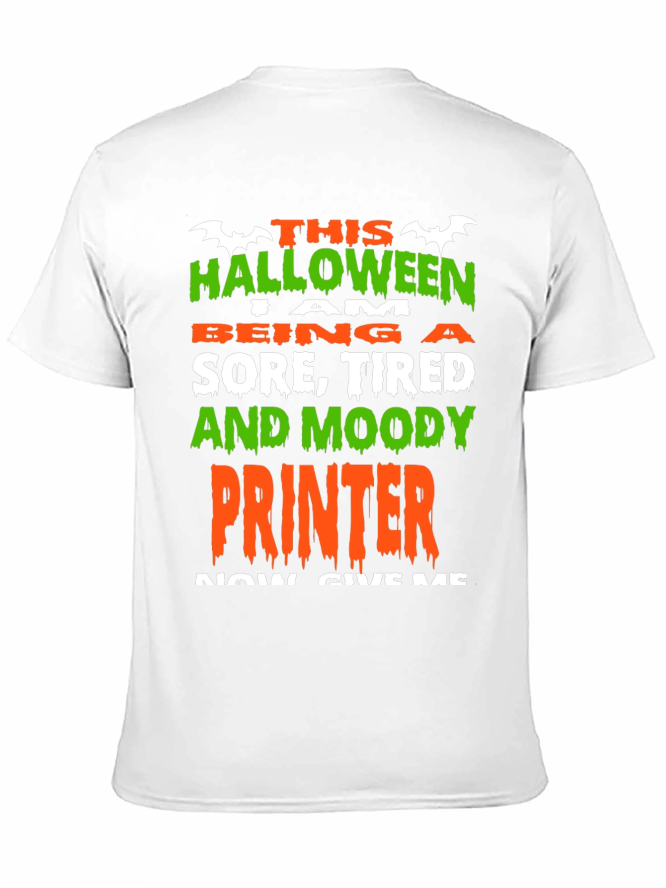Halloween Printer T-Shirt