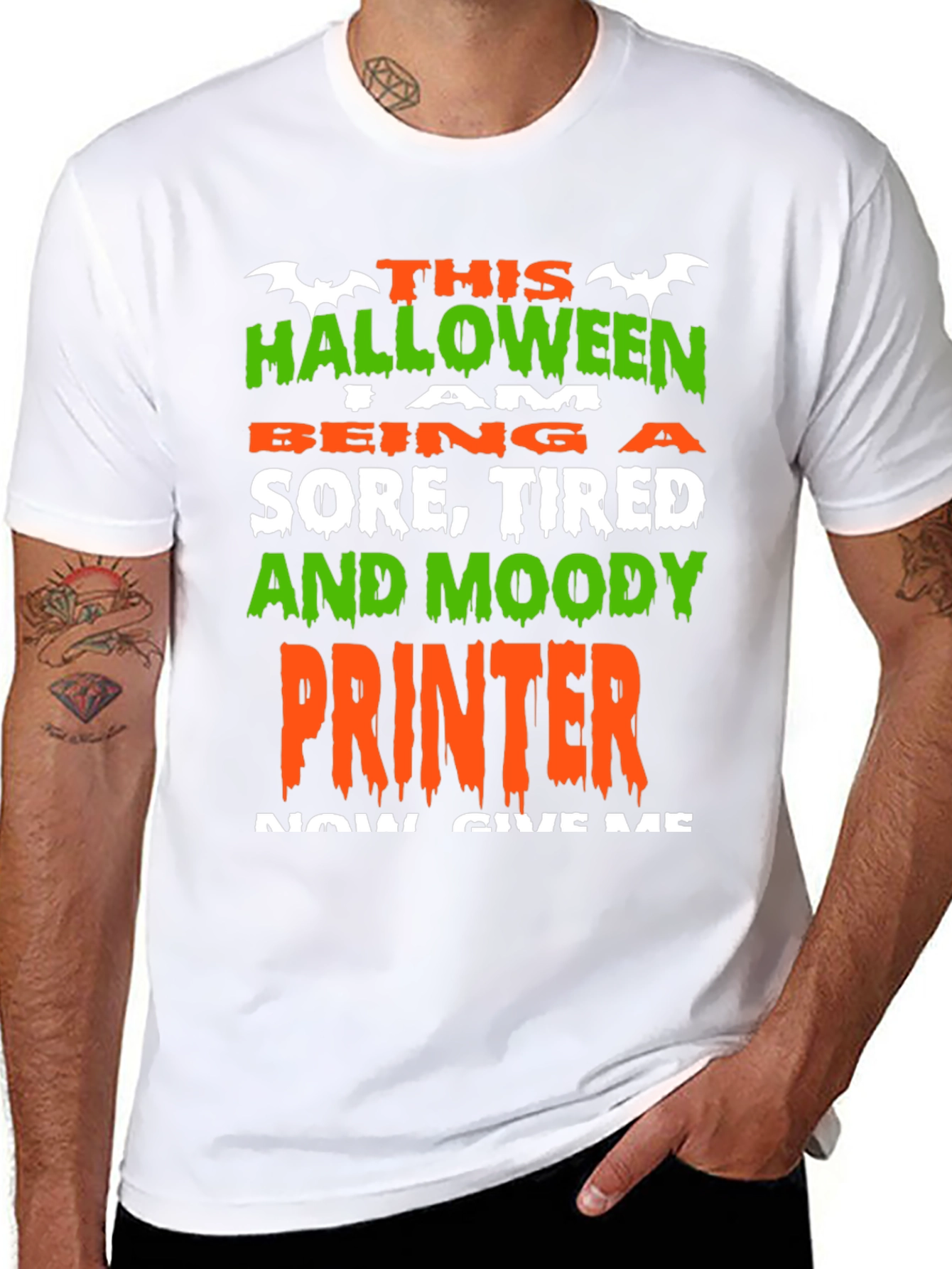 Halloween Printer T-Shirt