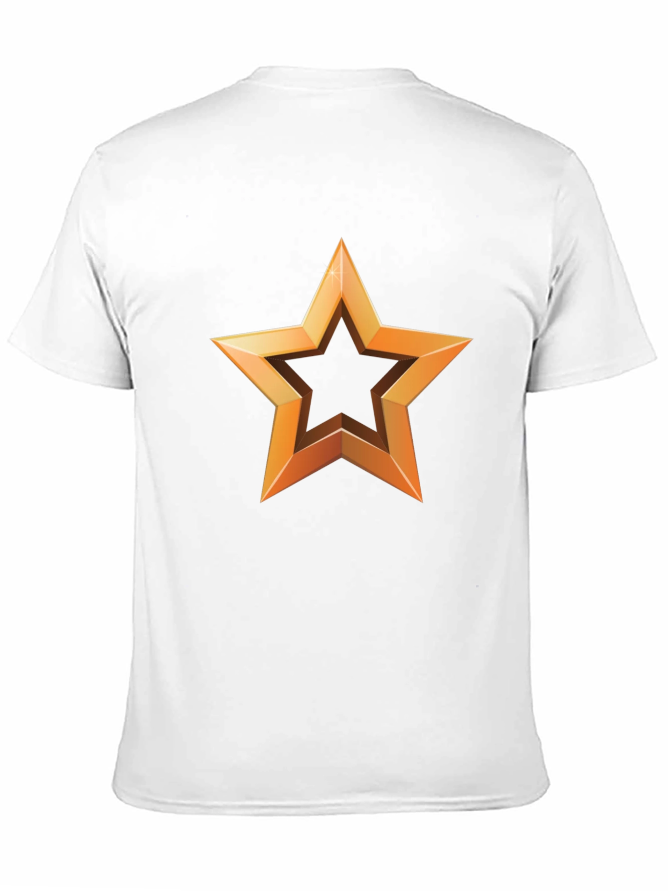 Golden Star Graphic T-Shirt